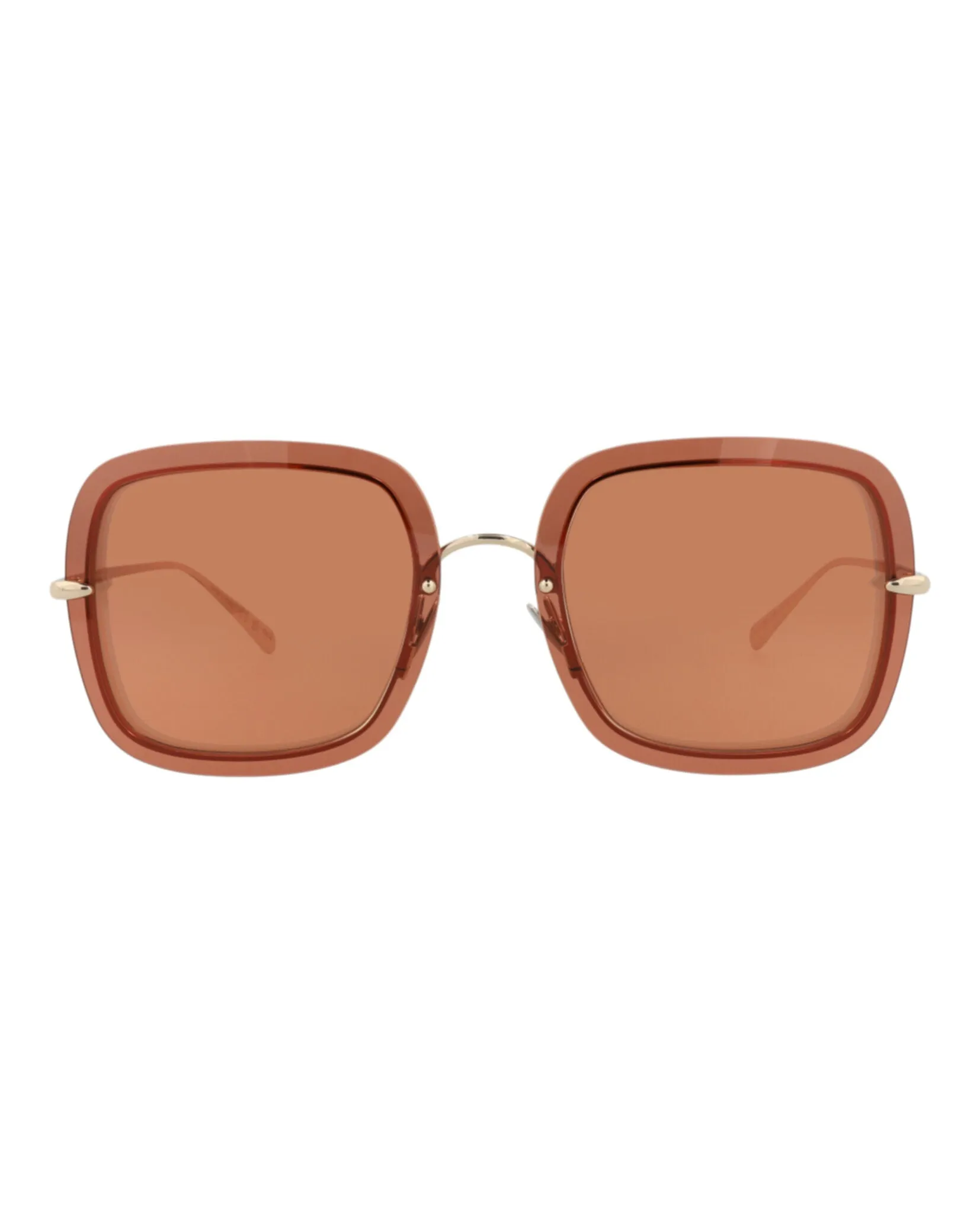 Pomellato Square-Frame Metal Sunglasses, style # PM0106S-30012010003