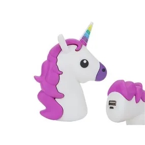 Portable Unicorn USB Charger Power Bank For Mobile Devices - 2000 mAh