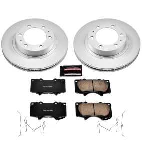 PowerStop Z17 Front Brake Kit Pads and Rotors 2023-2016 Toyota Tacoma (CRK137)