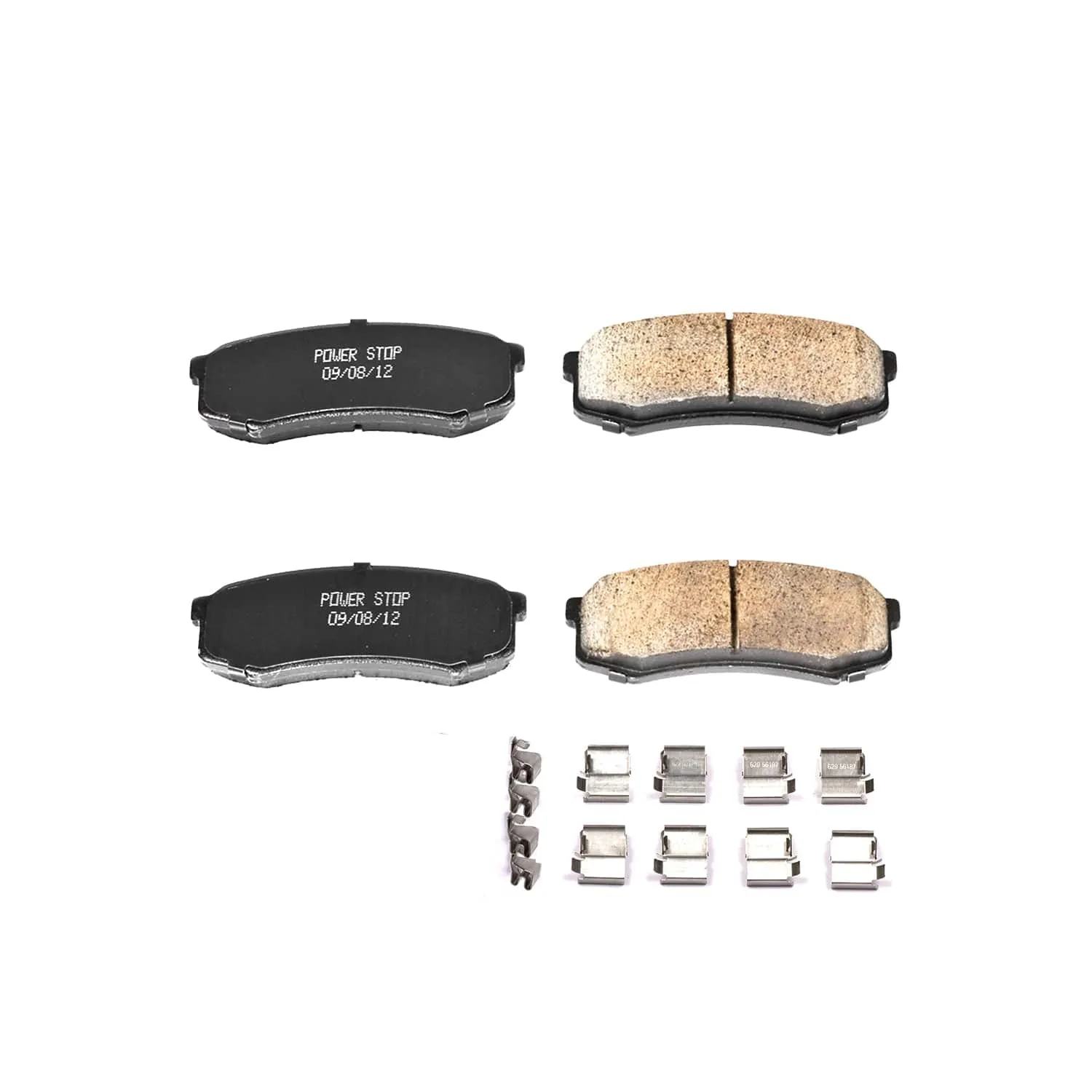 PowerStop Z17 Rear Brake Kit Pads and Rotors 2024-2014 Toyota 4Runner (CRK5875)