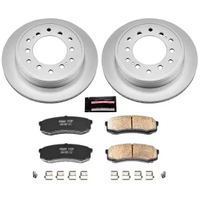 PowerStop Z17 Rear Brake Kit Pads and Rotors 2024-2014 Toyota 4Runner (CRK5875)