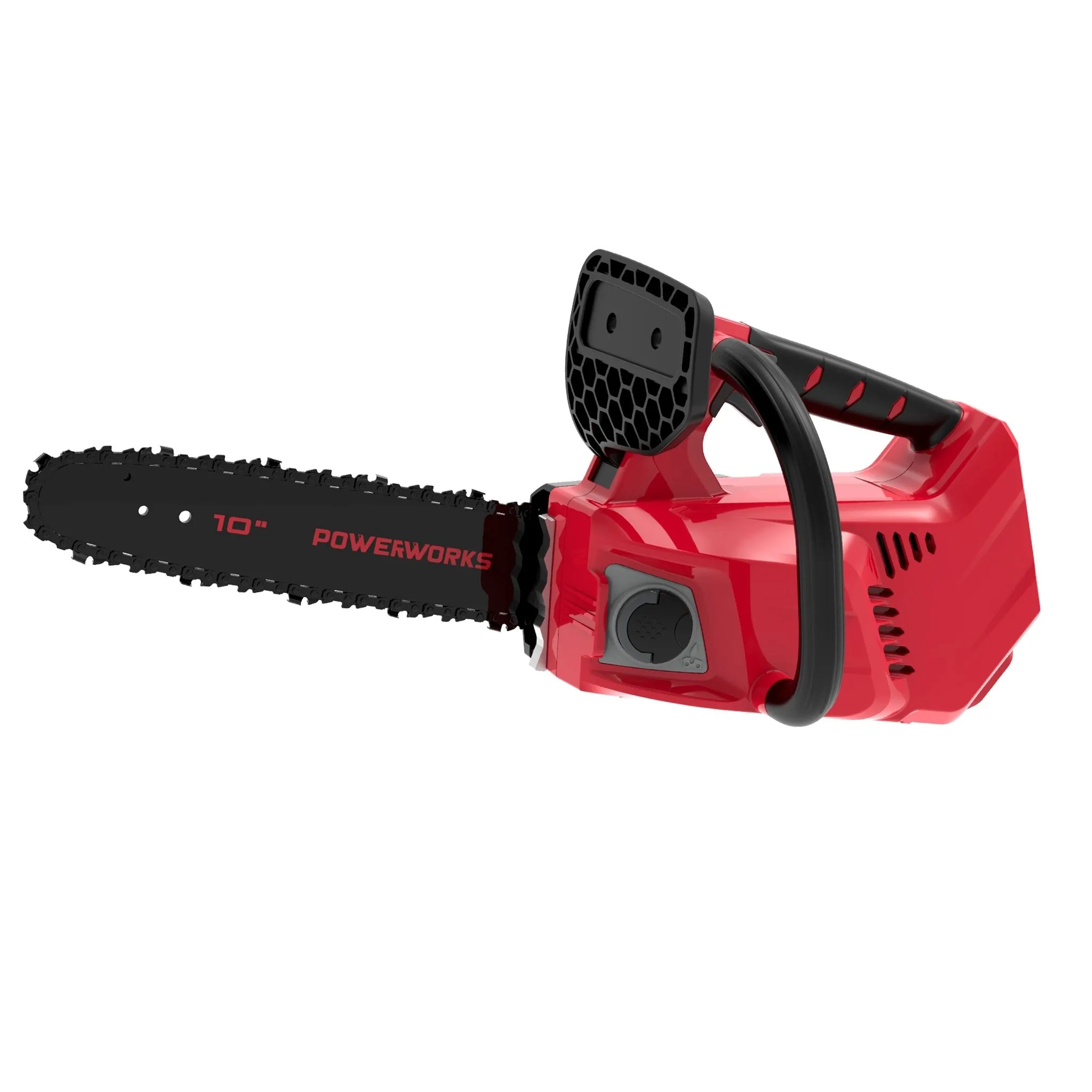 Powerworks 40V top handle chainsaw 10" B&C 5ah kit