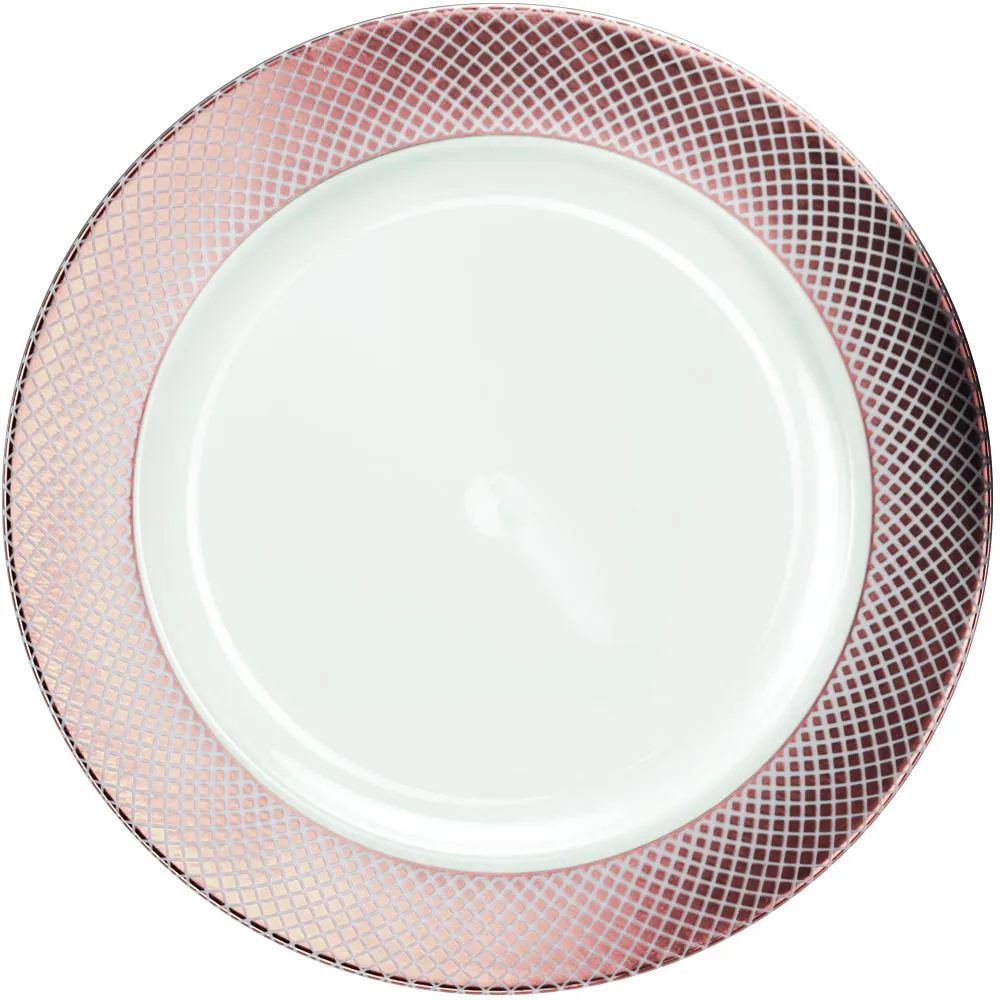 Premium Extra Heavy Weight Plastic Magnificence Dinnerware