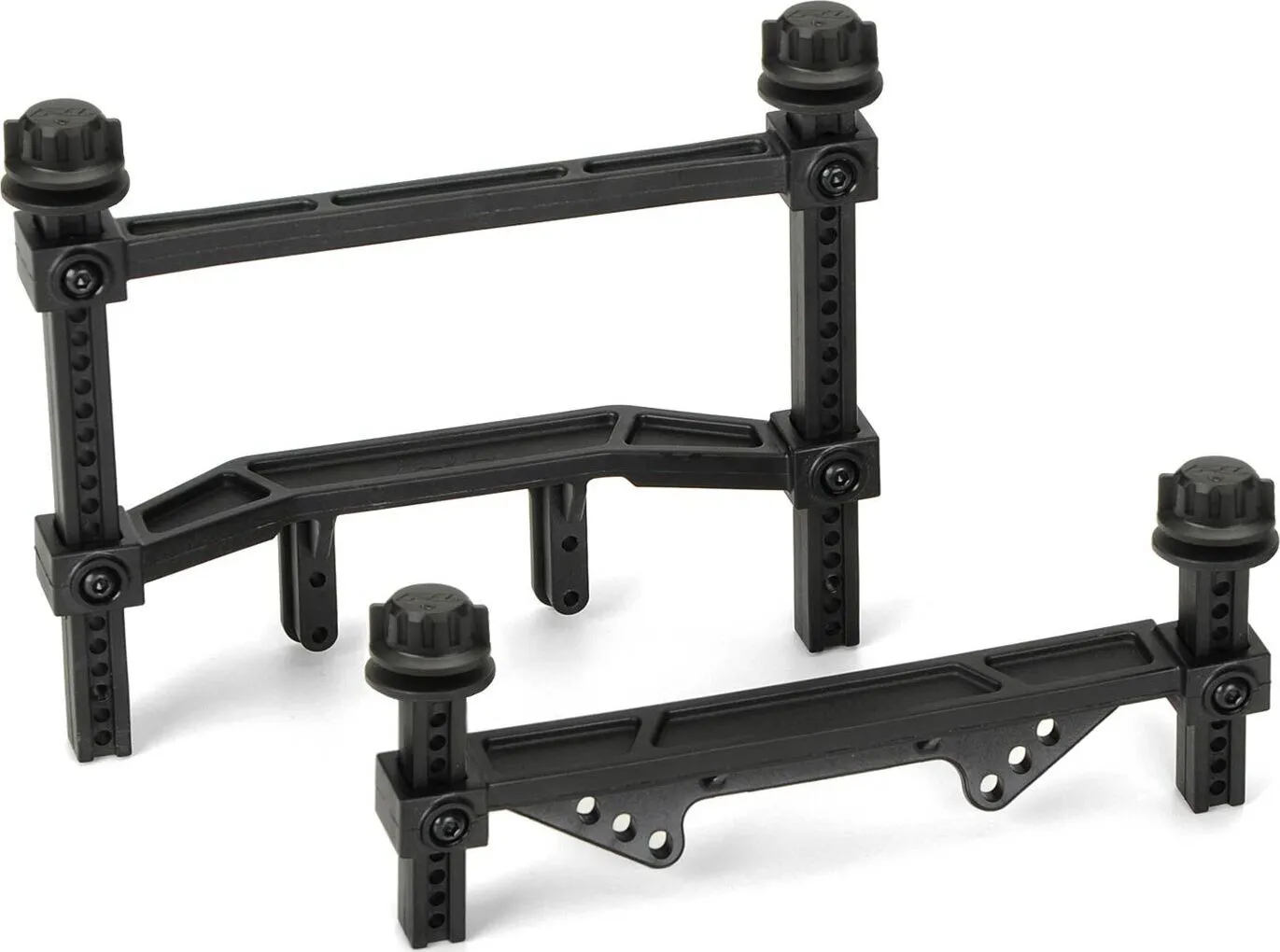 Pro-Line Extended Front and Rear Body Mounts: SLH 2WD PRO607000