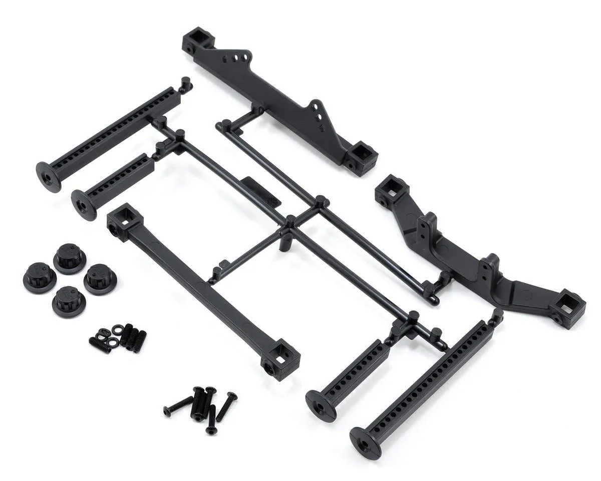 Pro-Line Extended Front and Rear Body Mounts: SLH 2WD PRO607000