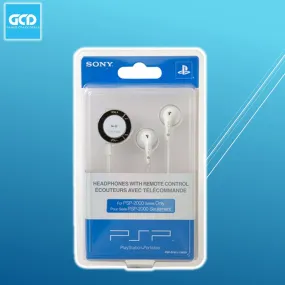 PSP 2000 Headphone with Remote