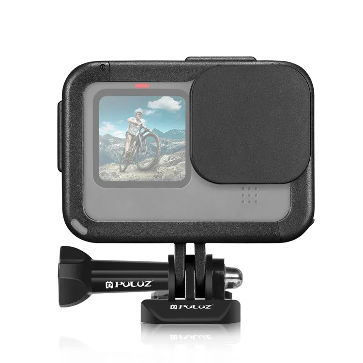 PULUZ Frame Expansion PA Cage with Side Interface Cover for GoPro HERO13 Black /12 Black /11 Black /10 Black /9 Black(Black)