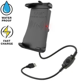 RAM® Quick-Grip™ Waterproof Wireless Charging Holder with Ball