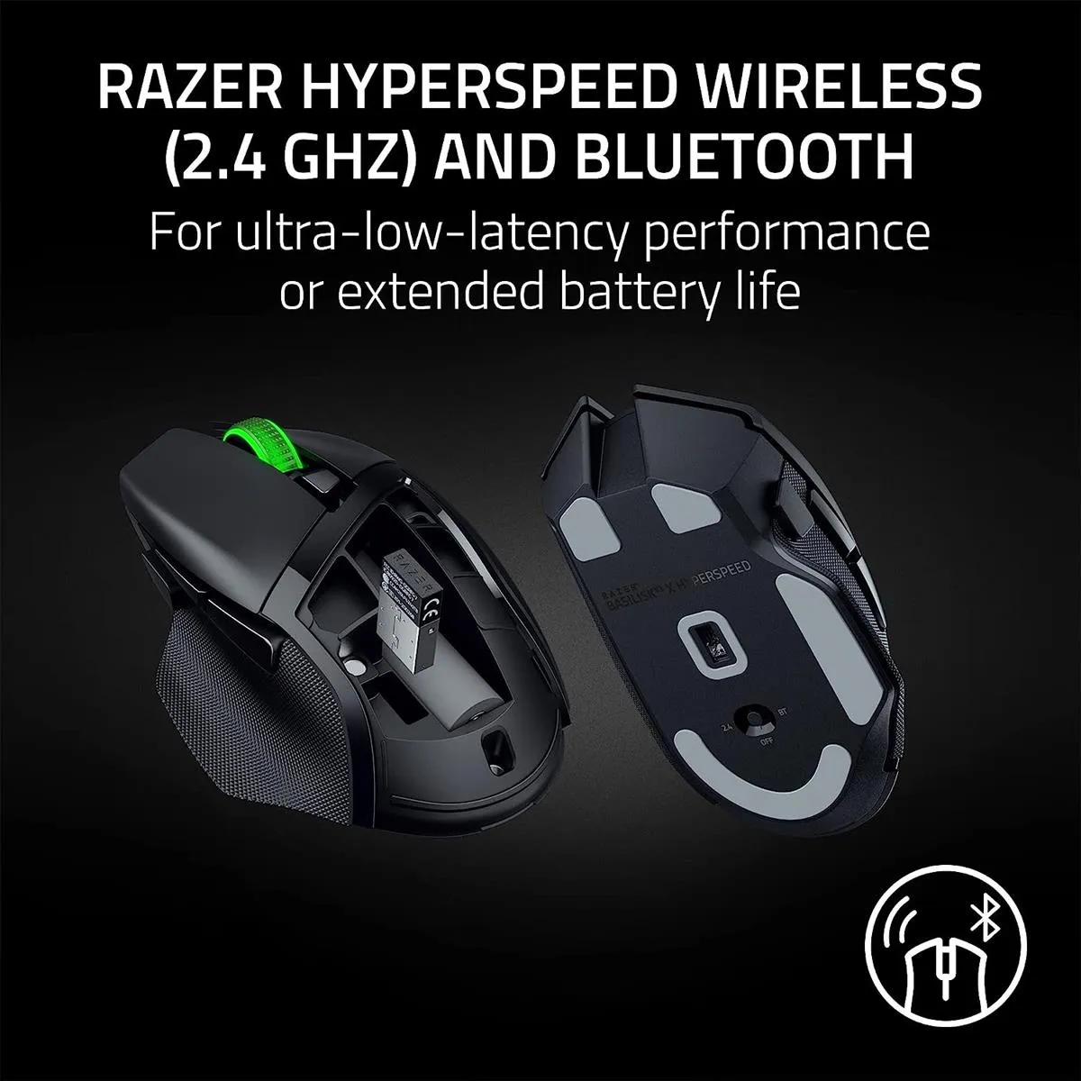 Razer Basilisk V3 X Black Wireless Mouse