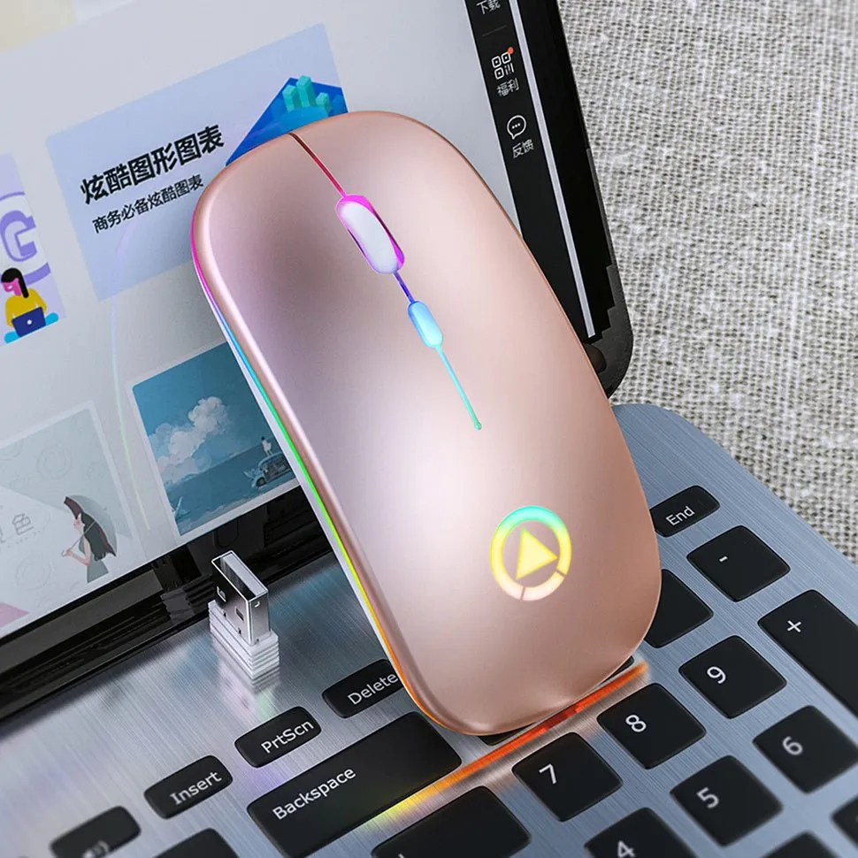 Rechargeable wireless mouse