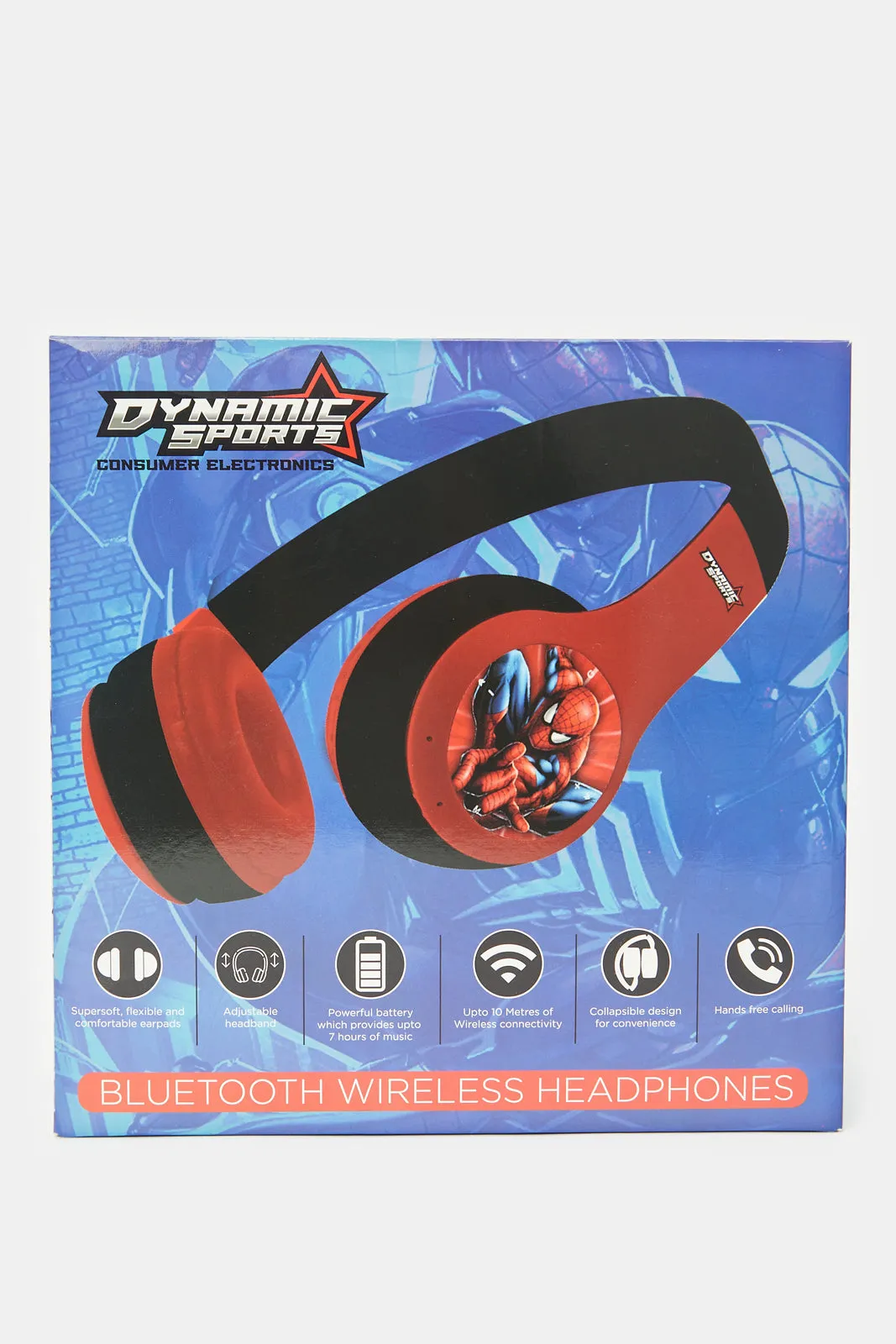 Red Disney Spiderman Headphones