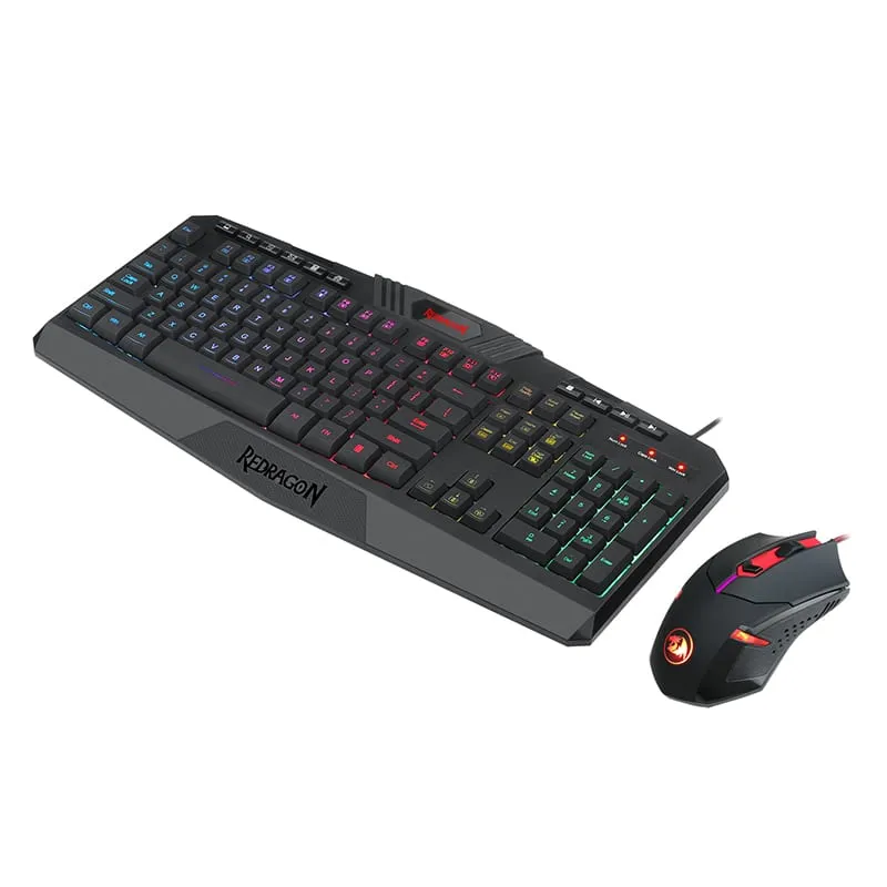 Redragon 2In1 (K503A-Rgb|M601) Gaming Combo 1 - Black