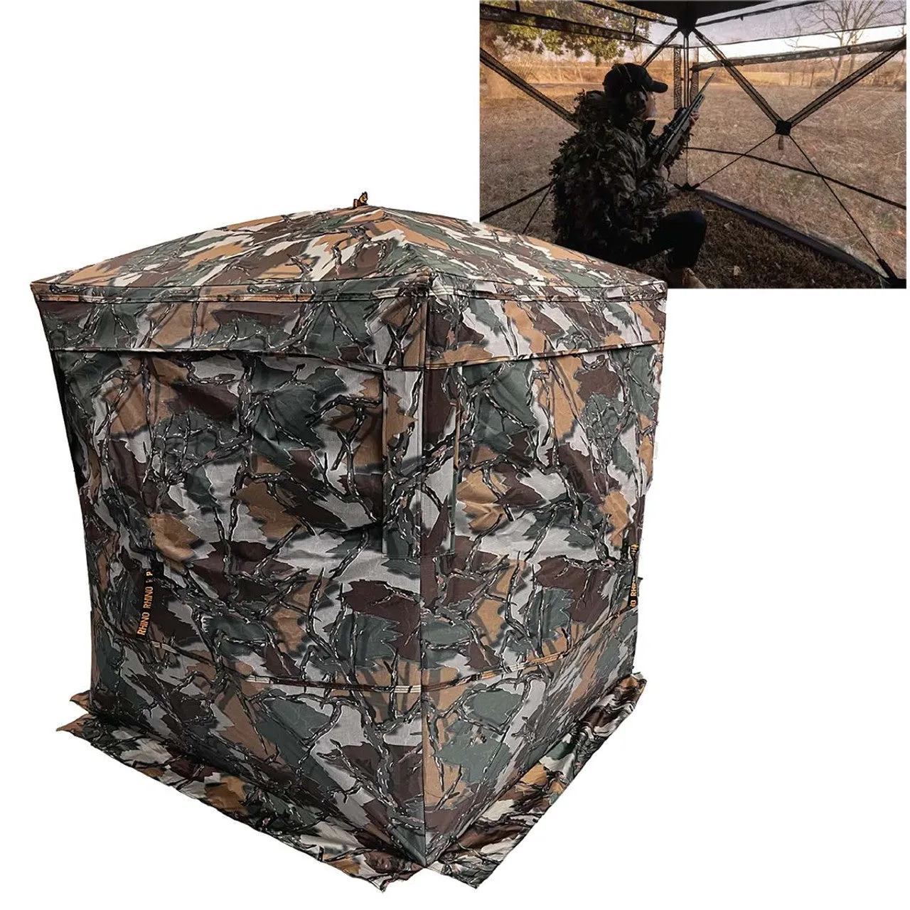 RHINO R-180 See-Through Blind PREDATOR CAMO