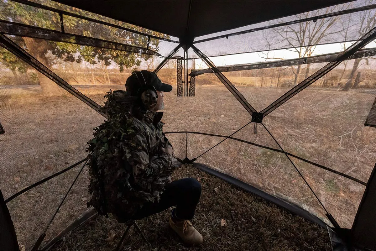 RHINO R-180 See-Through Blind PREDATOR CAMO