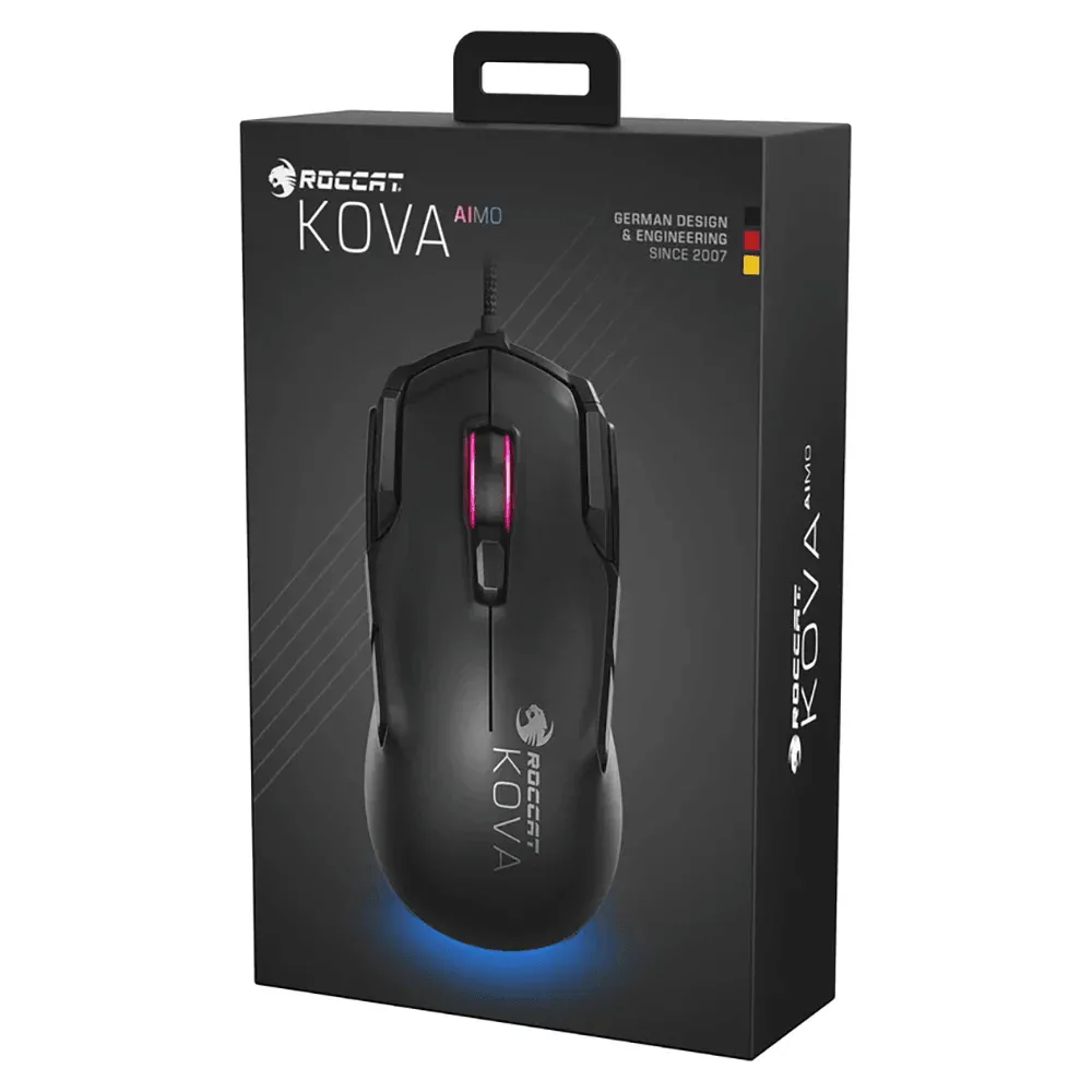 ROCCAT Gaming Mouse Kova AIMO Black RGB