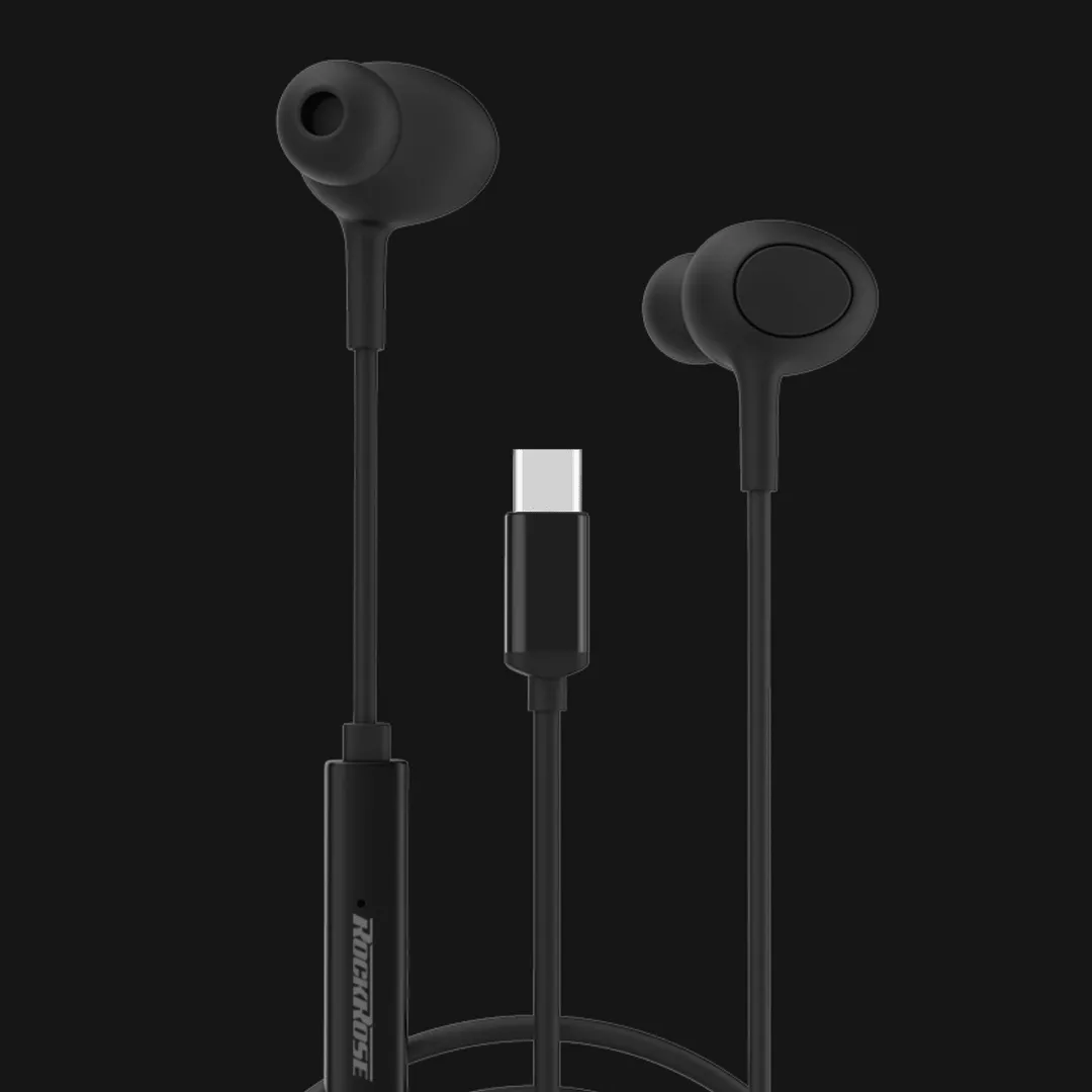 RockRose Siren In-Ear Headphone with USB-C Connector