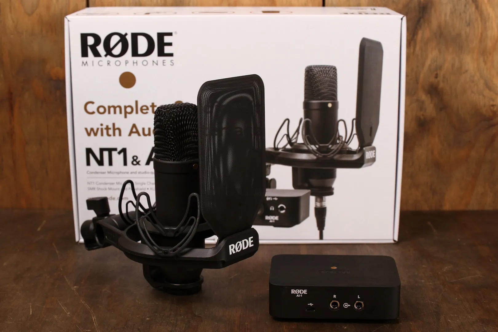 Rode NT1 &amp; AI-1 Complete Studio Kit with Audio Interface