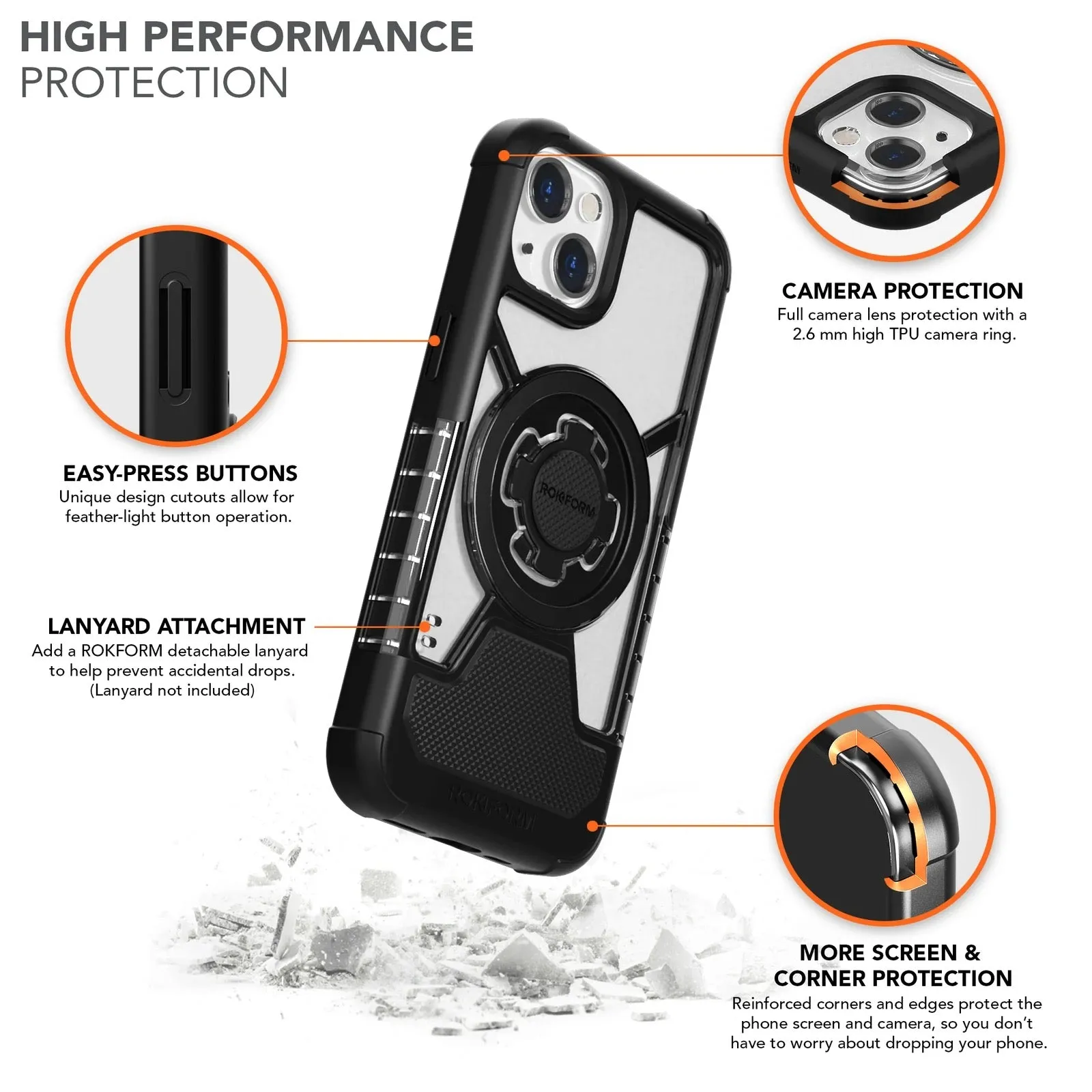 RokForm Crystal Case - iPhone 13