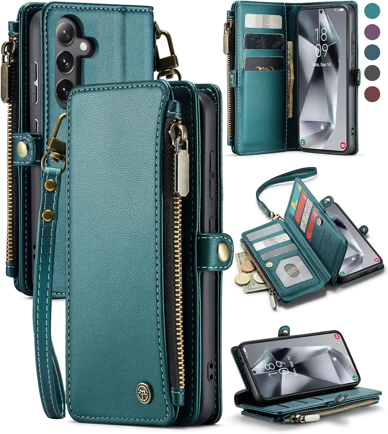 Samsung Galaxy S24 Plus Case Wallet Holder Phone Case