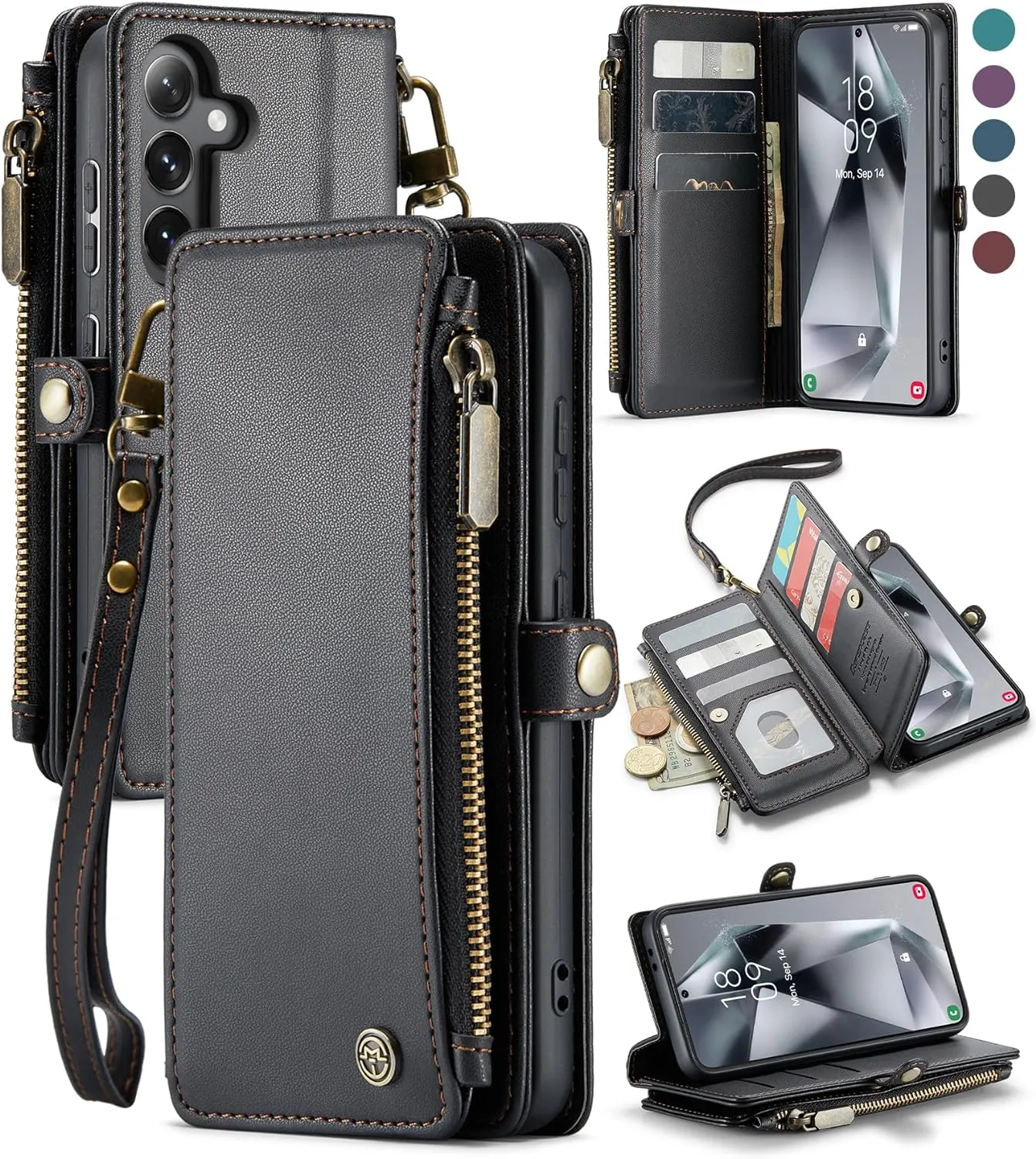 Samsung Galaxy S24 Plus Case Wallet Holder Phone Case