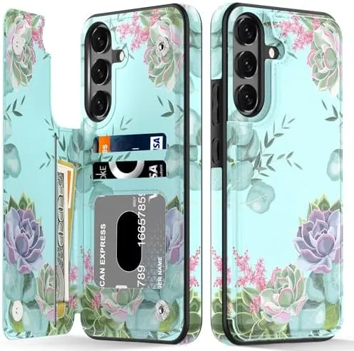 Samsung Galaxy S24 Ultra Fashionable Flower Designs Protective Phone Case