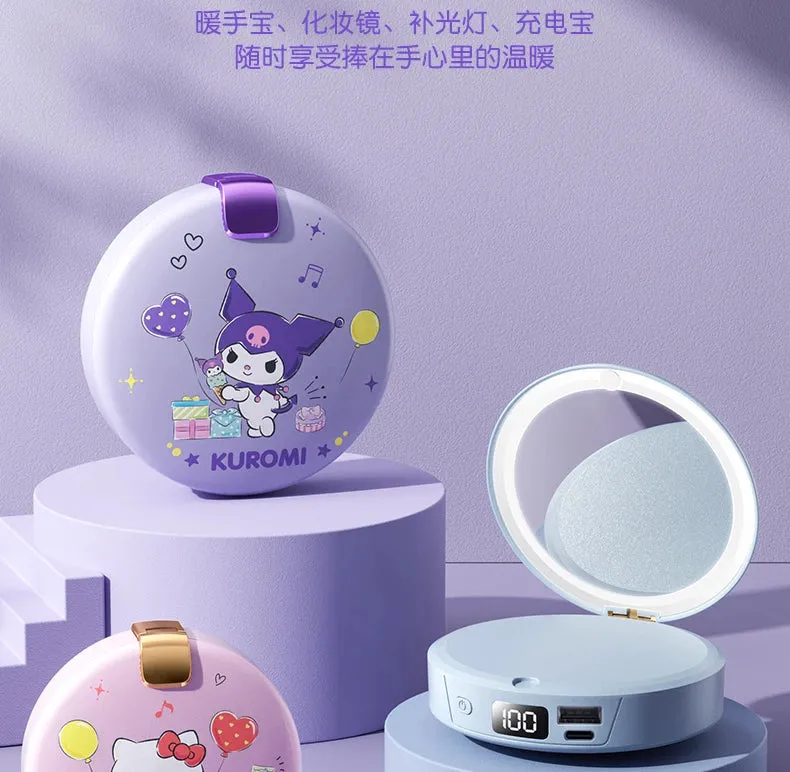 Sanrio Hello Kitty Hand Warmer & Power Bank with Mirror