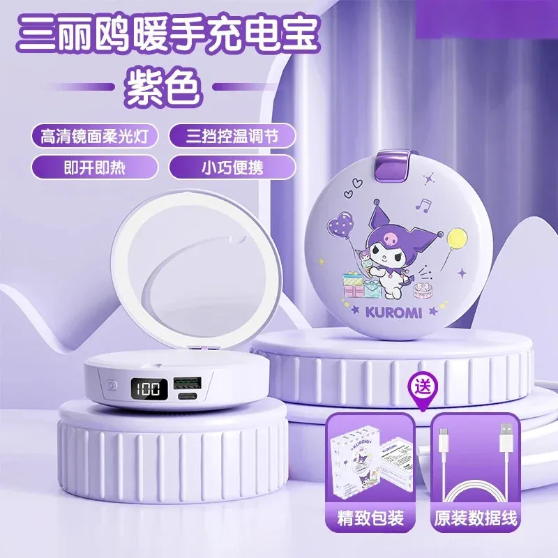 Sanrio Hello Kitty Hand Warmer & Power Bank with Mirror