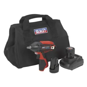 Sealey CP1204KIT 12V 3/8"Sq Drive Impact Wrench Kit with 2 x 1.5Ah Battery