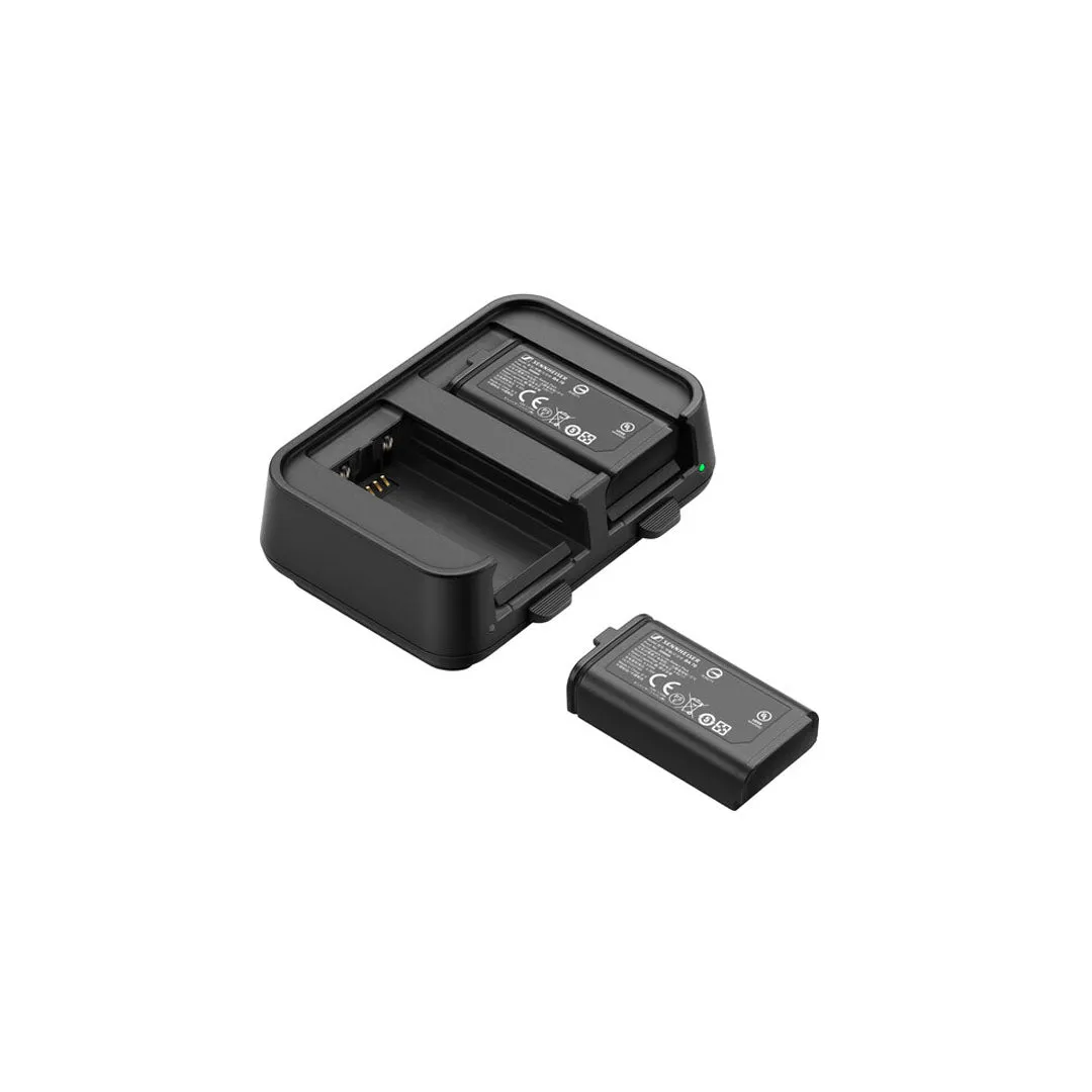 Sennheiser EW-D Charging Set Fast Charger with Two BA 70 Rechargeable Batteries for SKM-S Handheld Transmitters and SK Bodypack