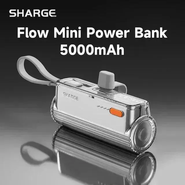 SHARGE Flow Mini Power Bank (5000mAh)