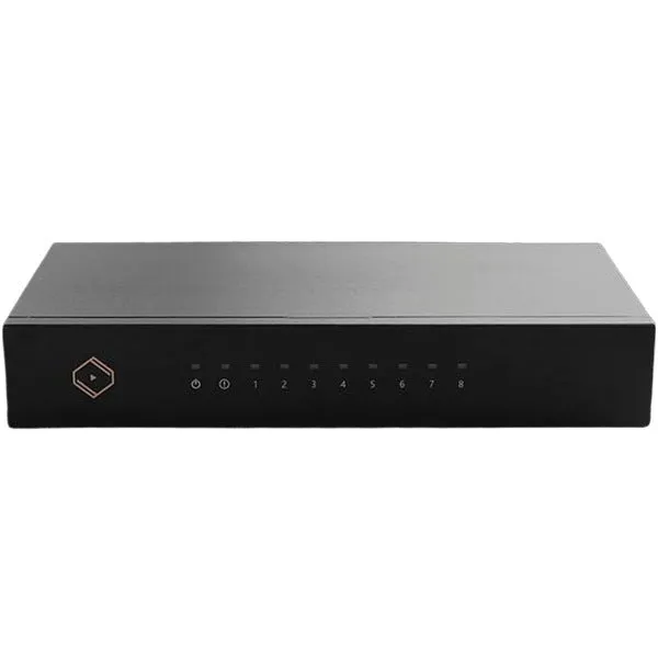 Silent Angel Bonn-N8 High End 8-ports netwerkswitch voor audio verbetering