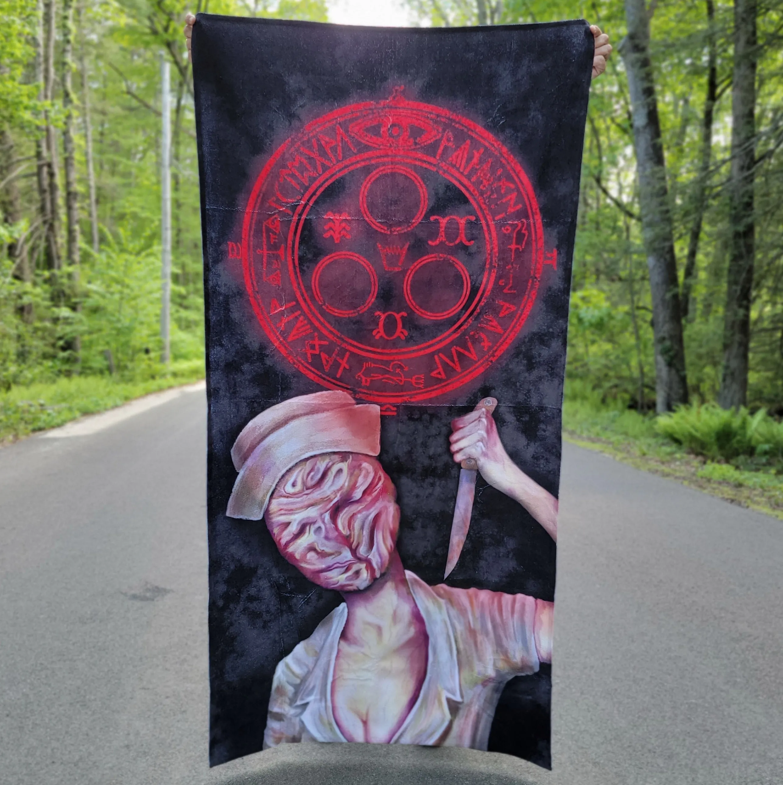 Silent Hill Beach Towel