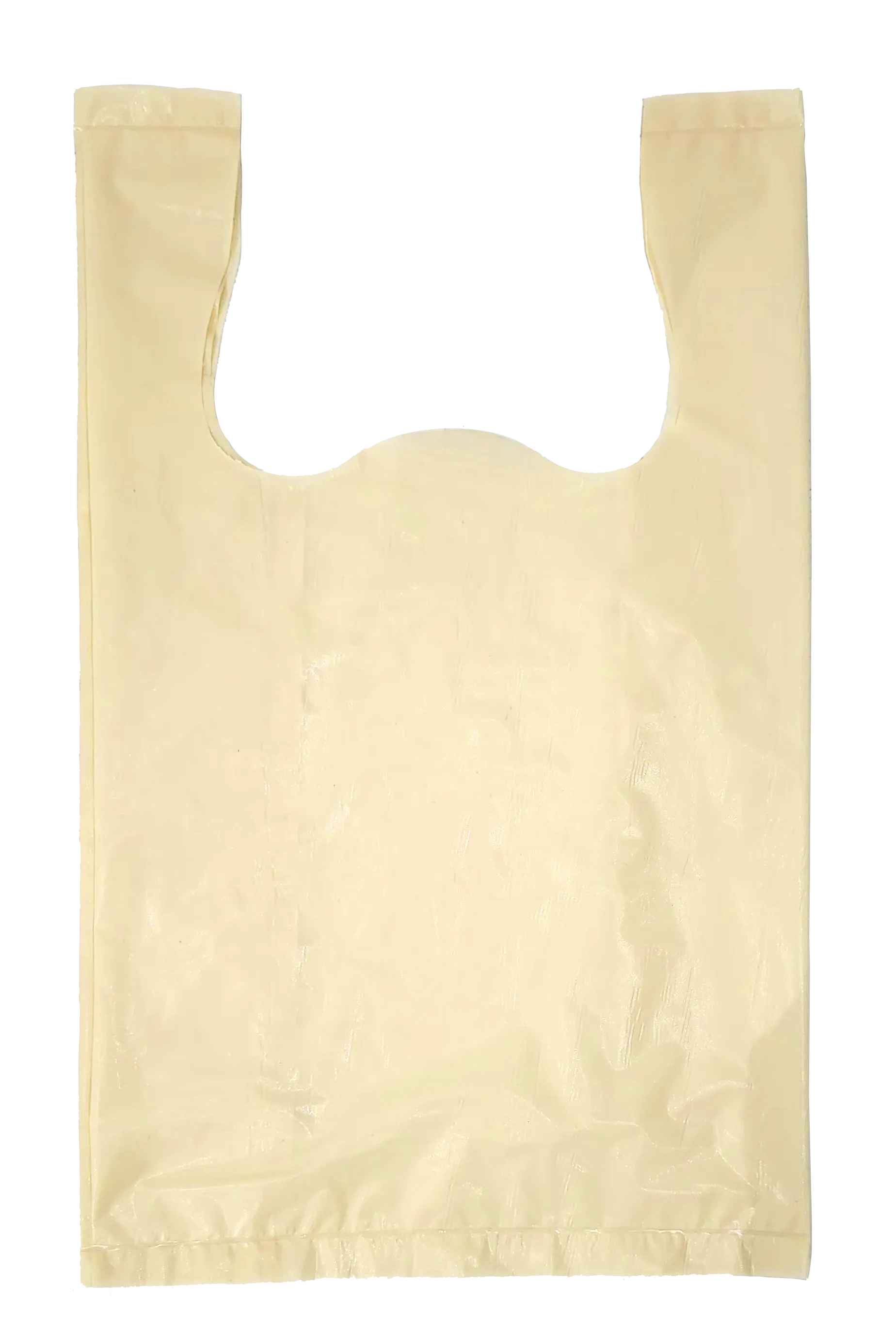 Silent Props Plastic Convenience Store Bag (White, Black Beige)