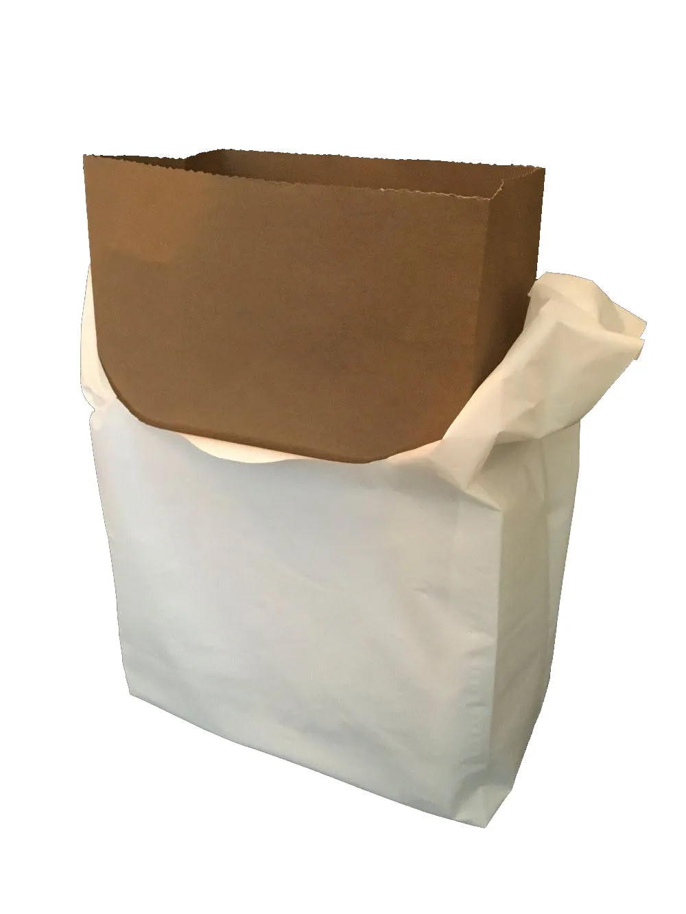 Silent Props Plastic Convenience Store Bag (White, Black Beige)