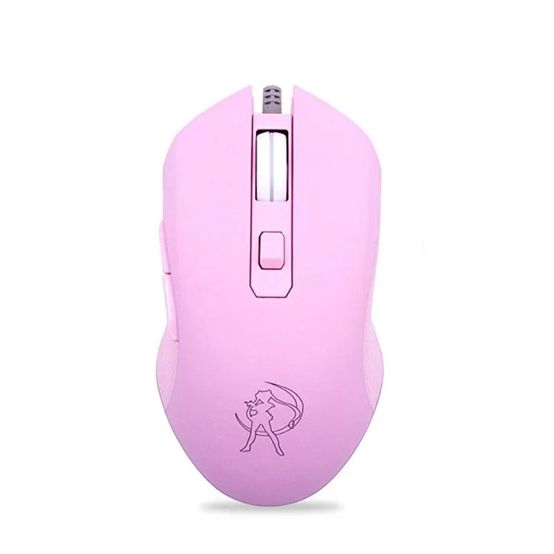 Silent Wired Computer Mouse LED Backlight