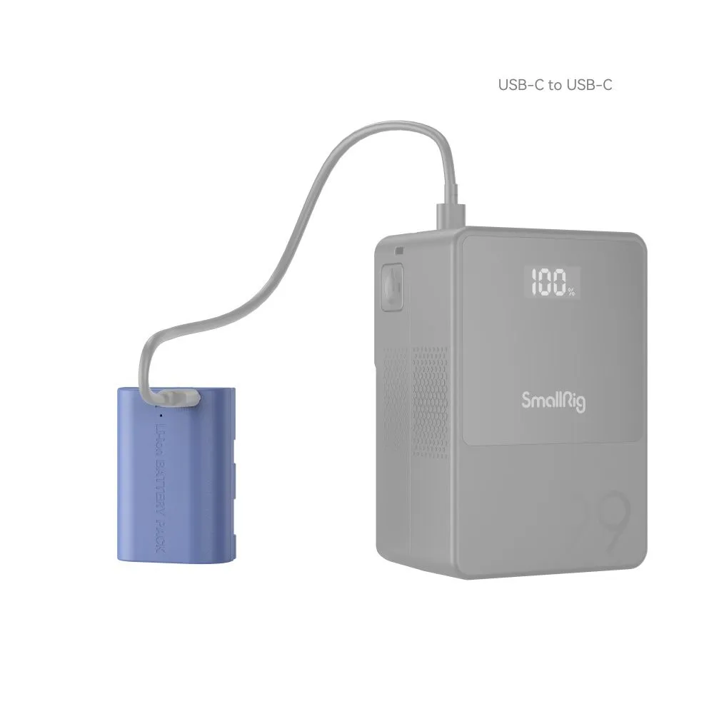 SmallRig LP-E6NH USB-C Rechargeable Camera Battery 4264 (Blue)