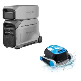 Special Bundle: EcoFlow DELTA Pro 3 Portable Power Station   Extra Battery   Maytronics Dolphin Nautilus CC Robotic Pool Cleaner