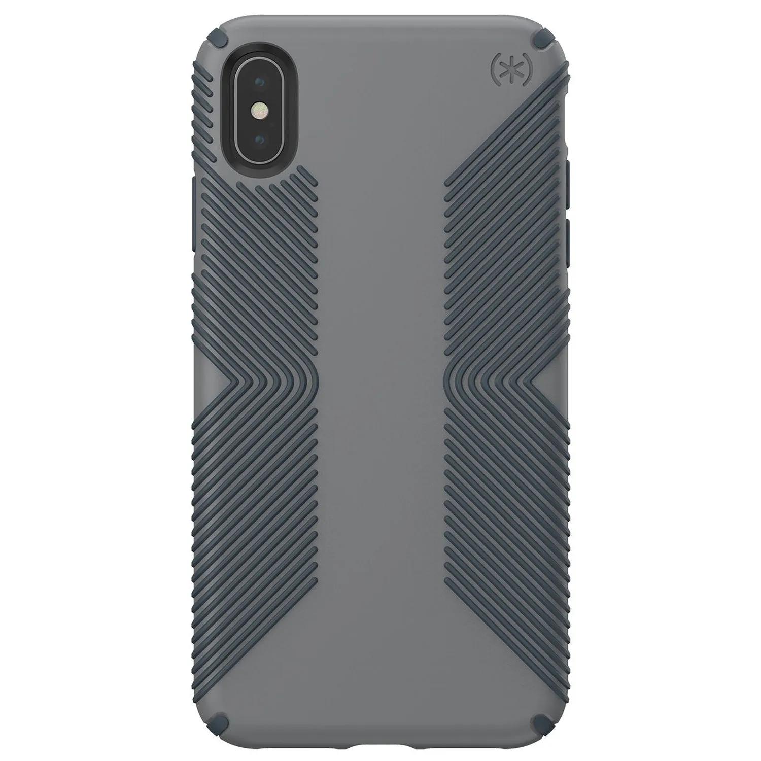 Speck Presidio Grip Graphite Grey iPhone XS Max Case - 1171065731