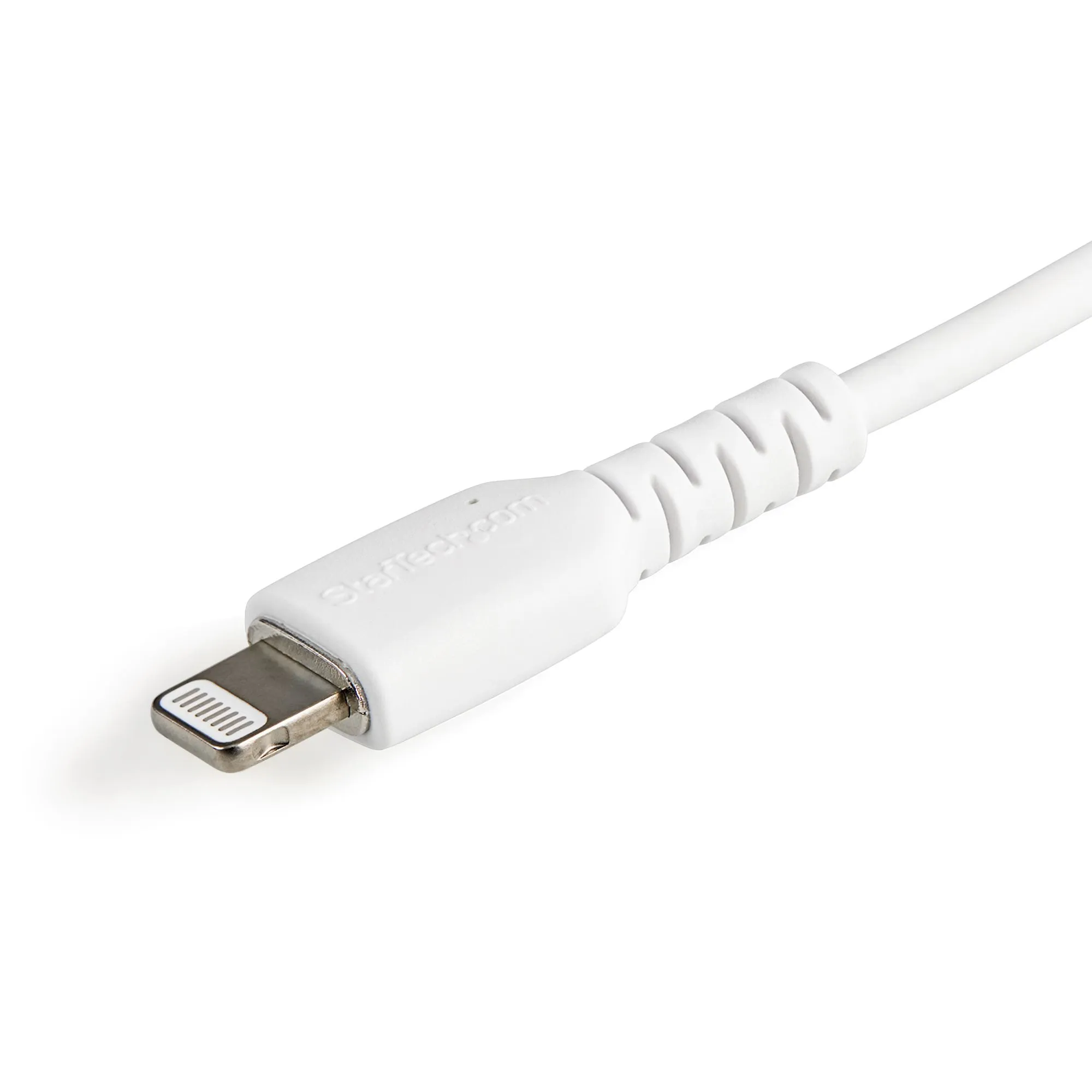 Startech.Com 12 In(30Cm) Durable White Usb-A To Lightning Cable, Heavy Duty Rugged Aramid Fiber Usb Type A To Lightning