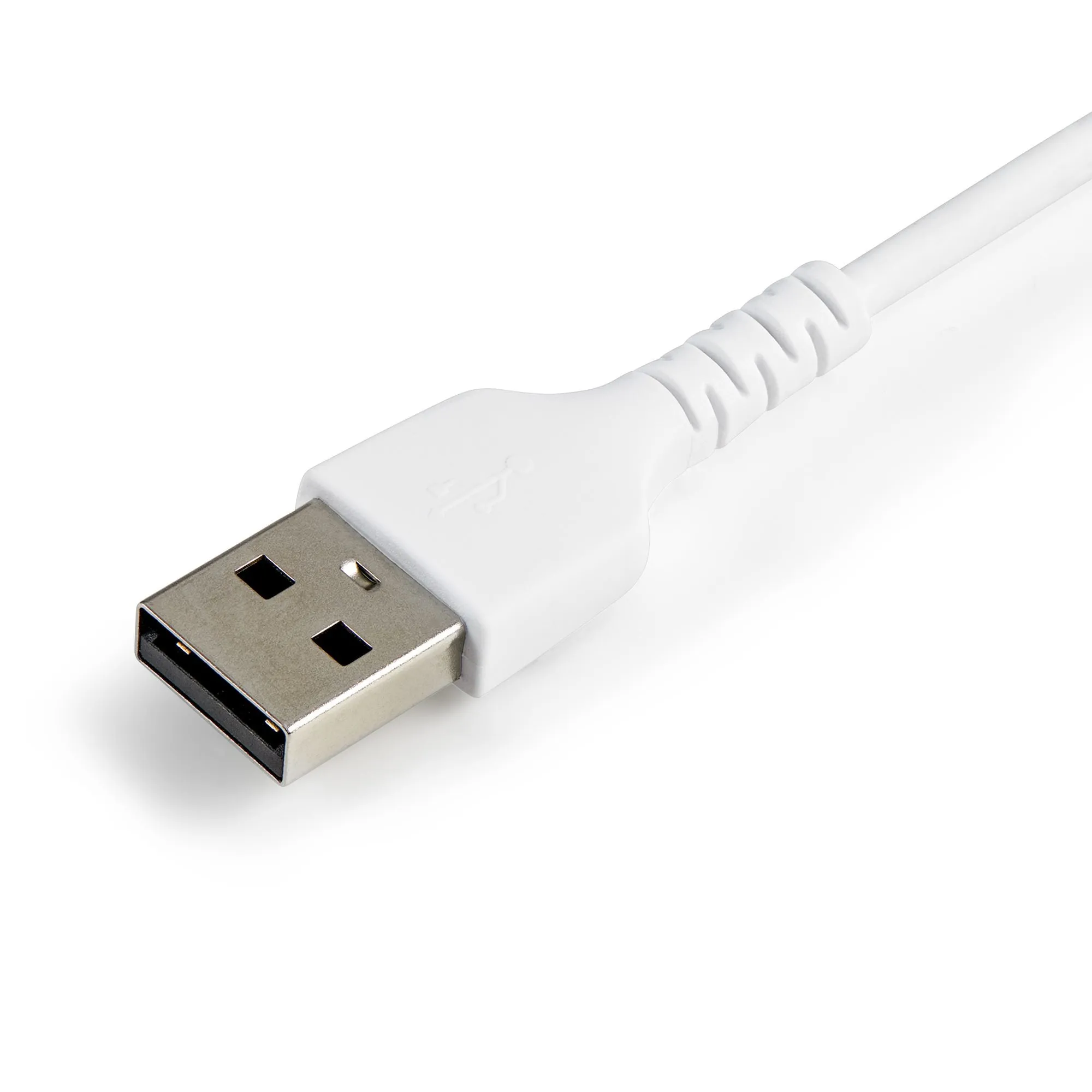 Startech.Com 12 In(30Cm) Durable White Usb-A To Lightning Cable, Heavy Duty Rugged Aramid Fiber Usb Type A To Lightning