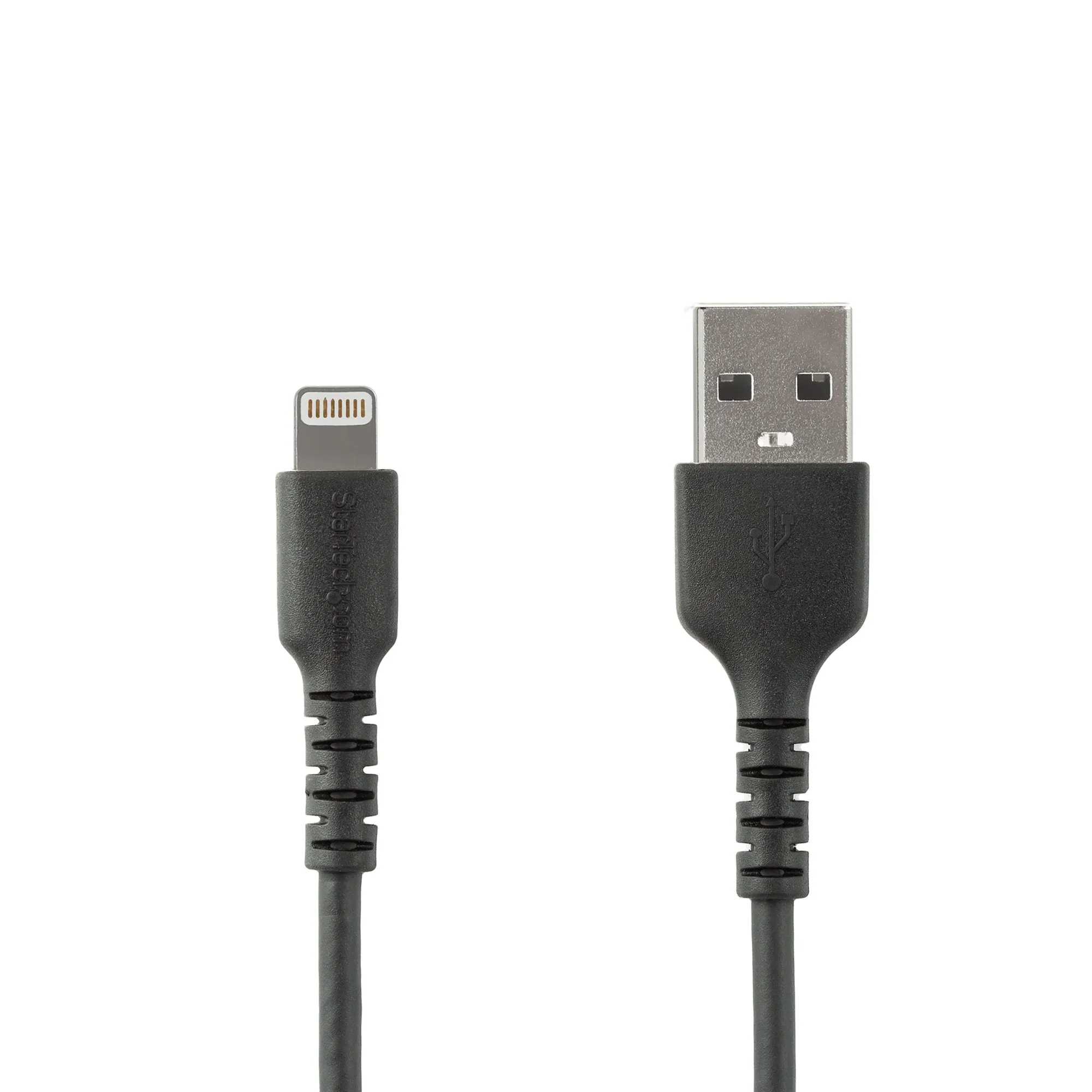 Startech.Com 3 Ft(1M) Durable Black Usb-A To Lightning Cable, Heavy Duty Rugged Aramid Fiber Usb Type A To Lightning Cha