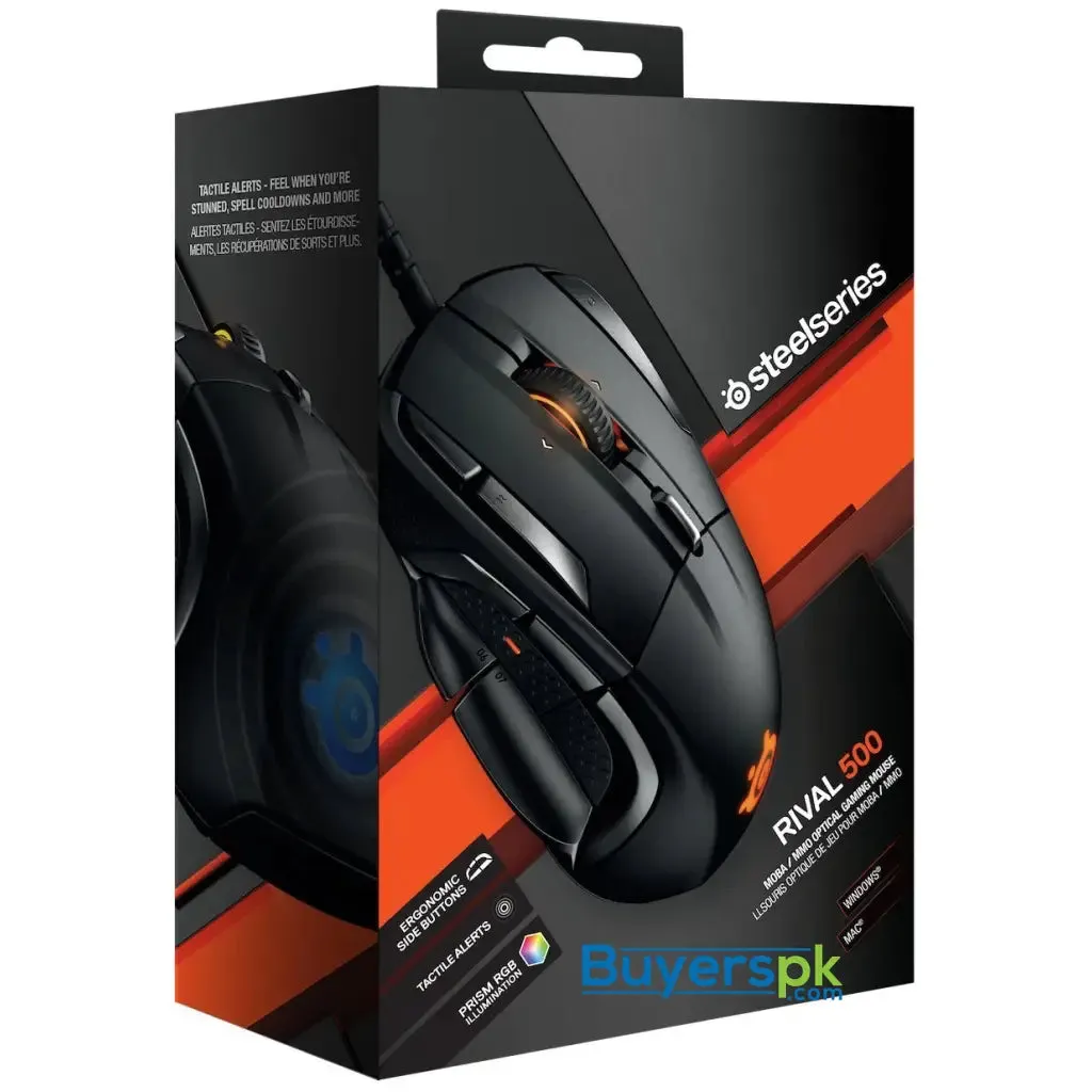 Steelseries Rival 500, Optical Gaming Mouse