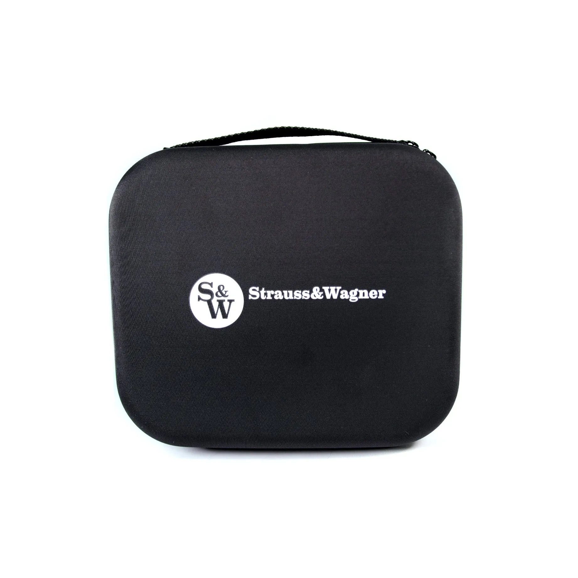 Strauss & Wagner Firm Protective Headphone Zipper Case Compatible with Major Brands