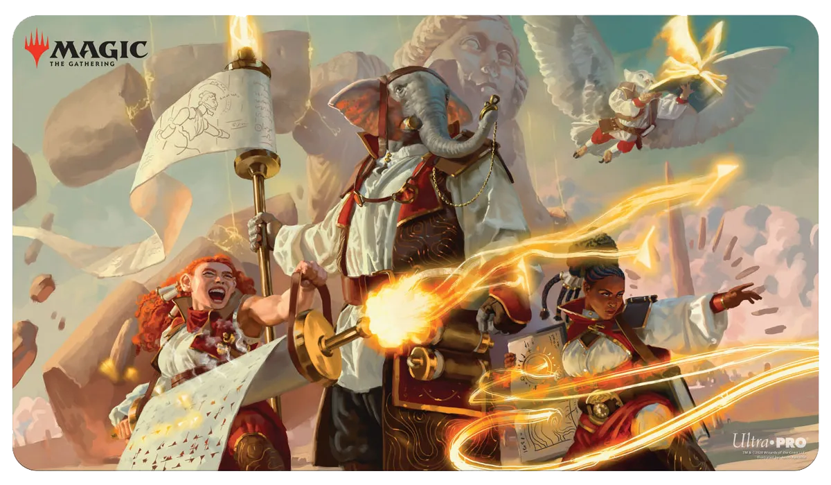 Strixhaven Lorehold Standard Gaming Playmat for Magic: The Gathering