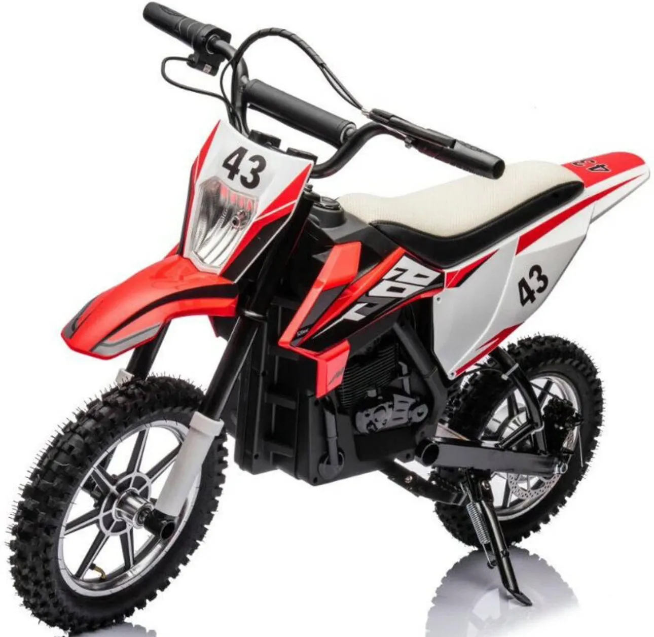 Super Cool 2025 Fast Off Road Electric 36V Kids Dirt Bike Upgraded 1 Seater 350W Motor | Up To 27 K/ph | Leather Seat | Rubber Tires