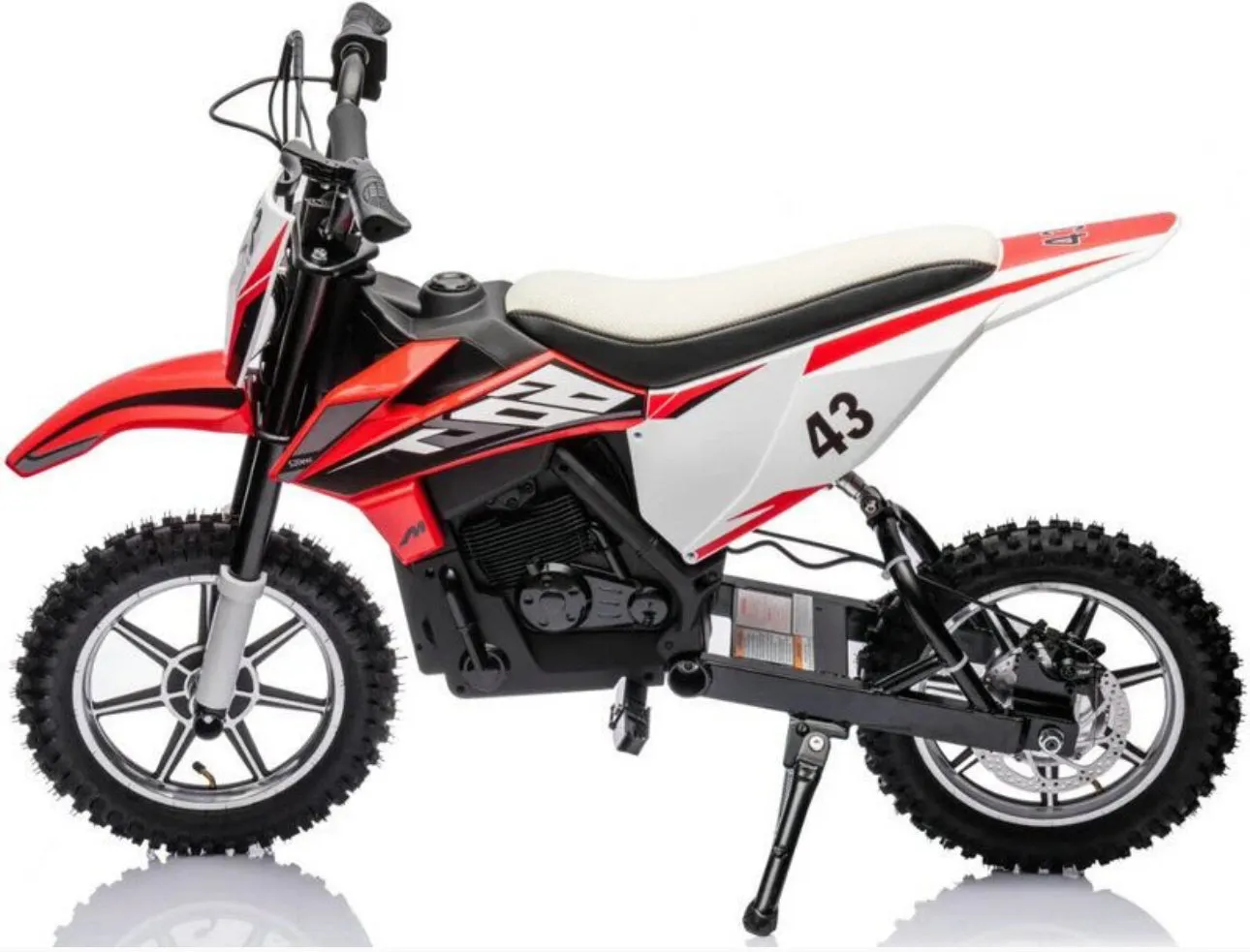 Super Cool 2025 Fast Off Road Electric 36V Kids Dirt Bike Upgraded 1 Seater 350W Motor | Up To 27 K/ph | Leather Seat | Rubber Tires