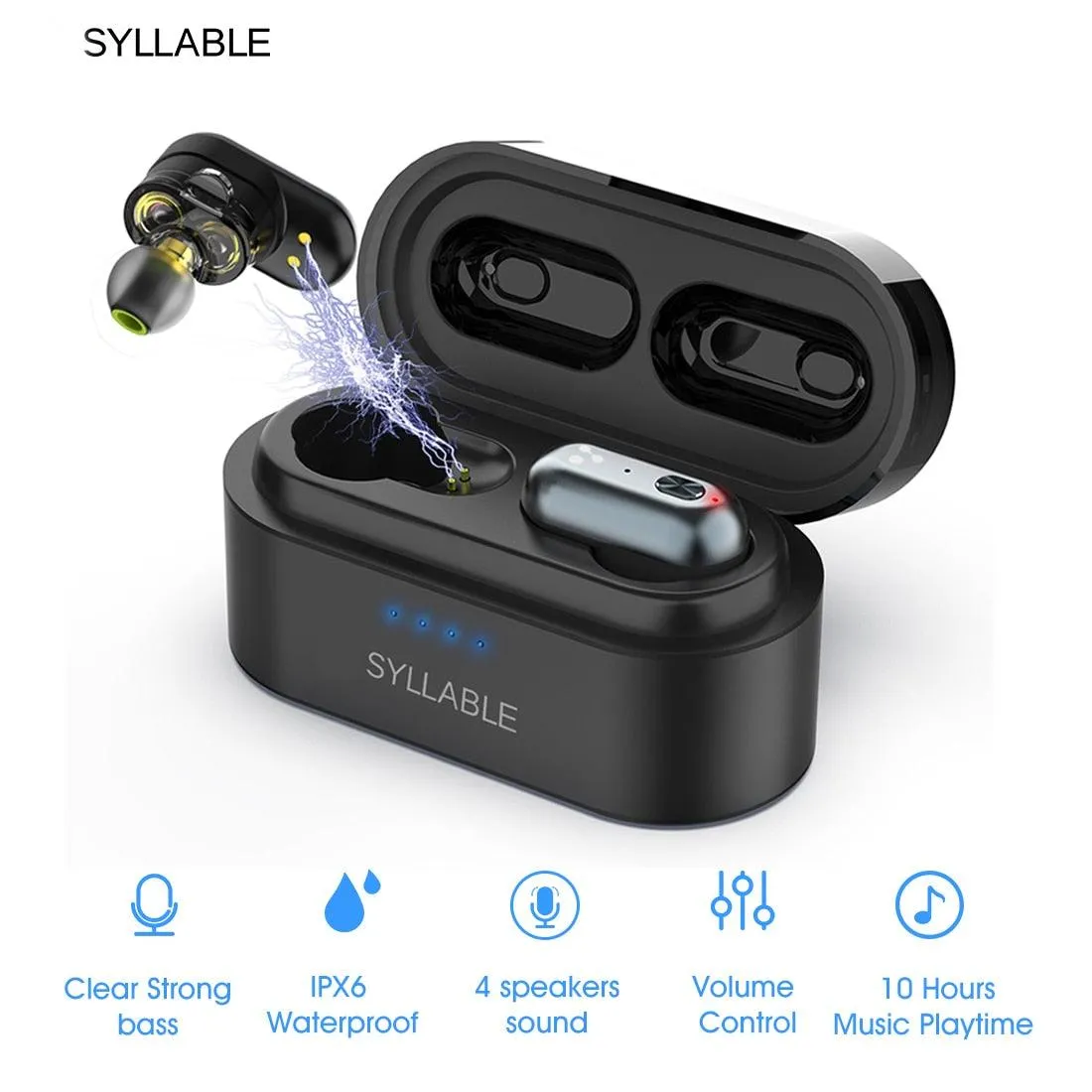 Syllable S101 QCC3020 wireless earphones