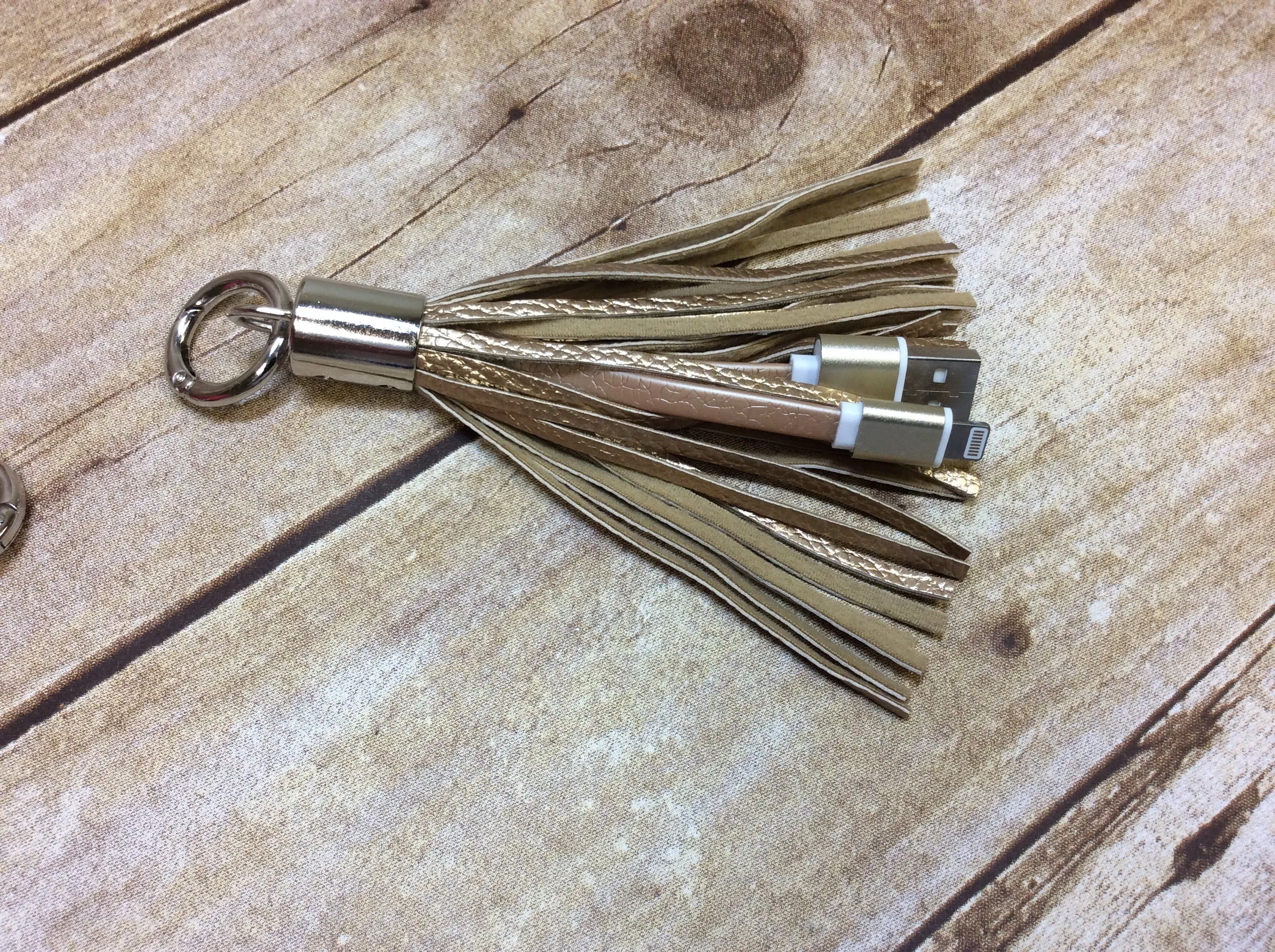 Tassel Charger Key Chain