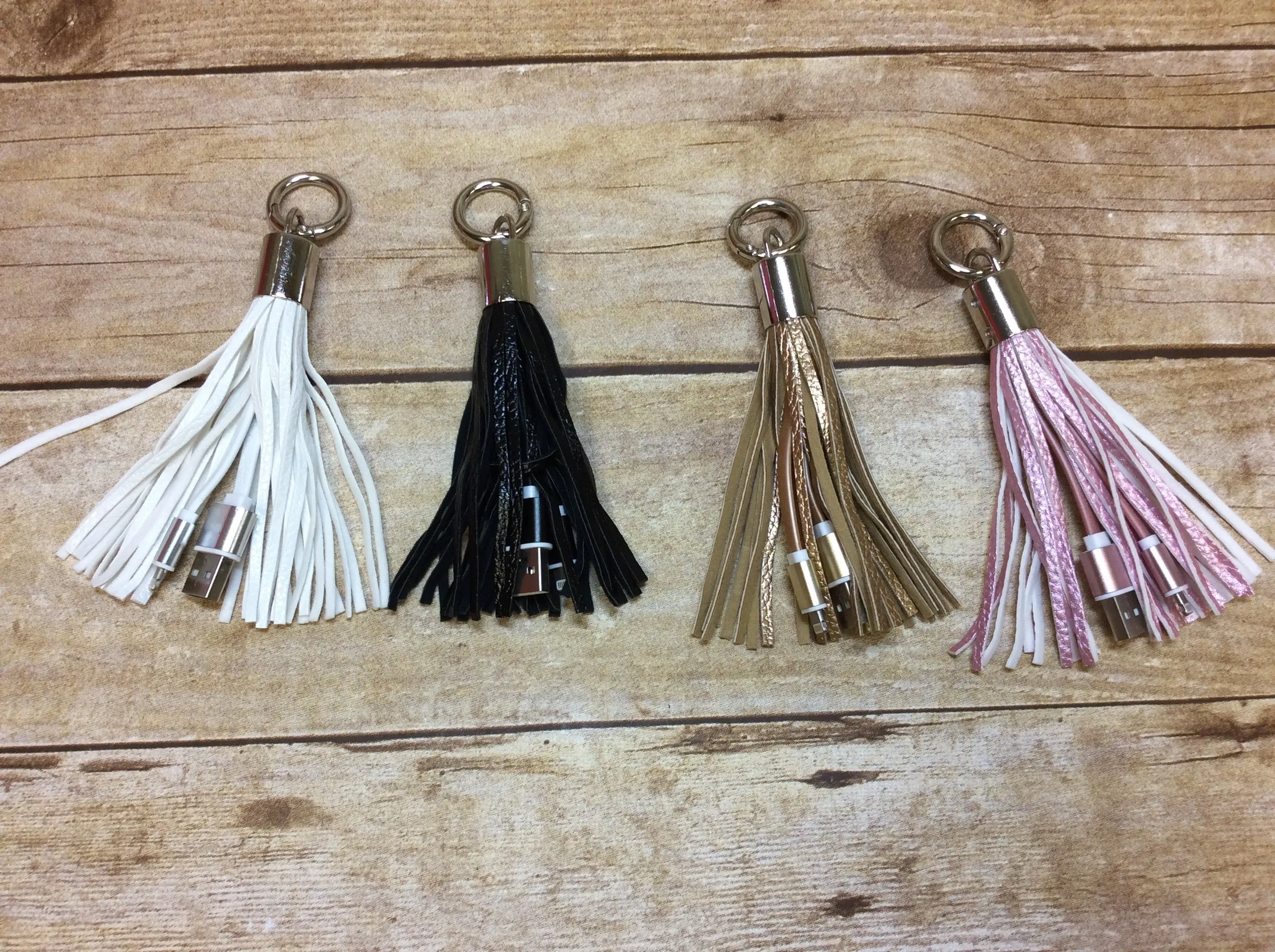 Tassel Charger Key Chain