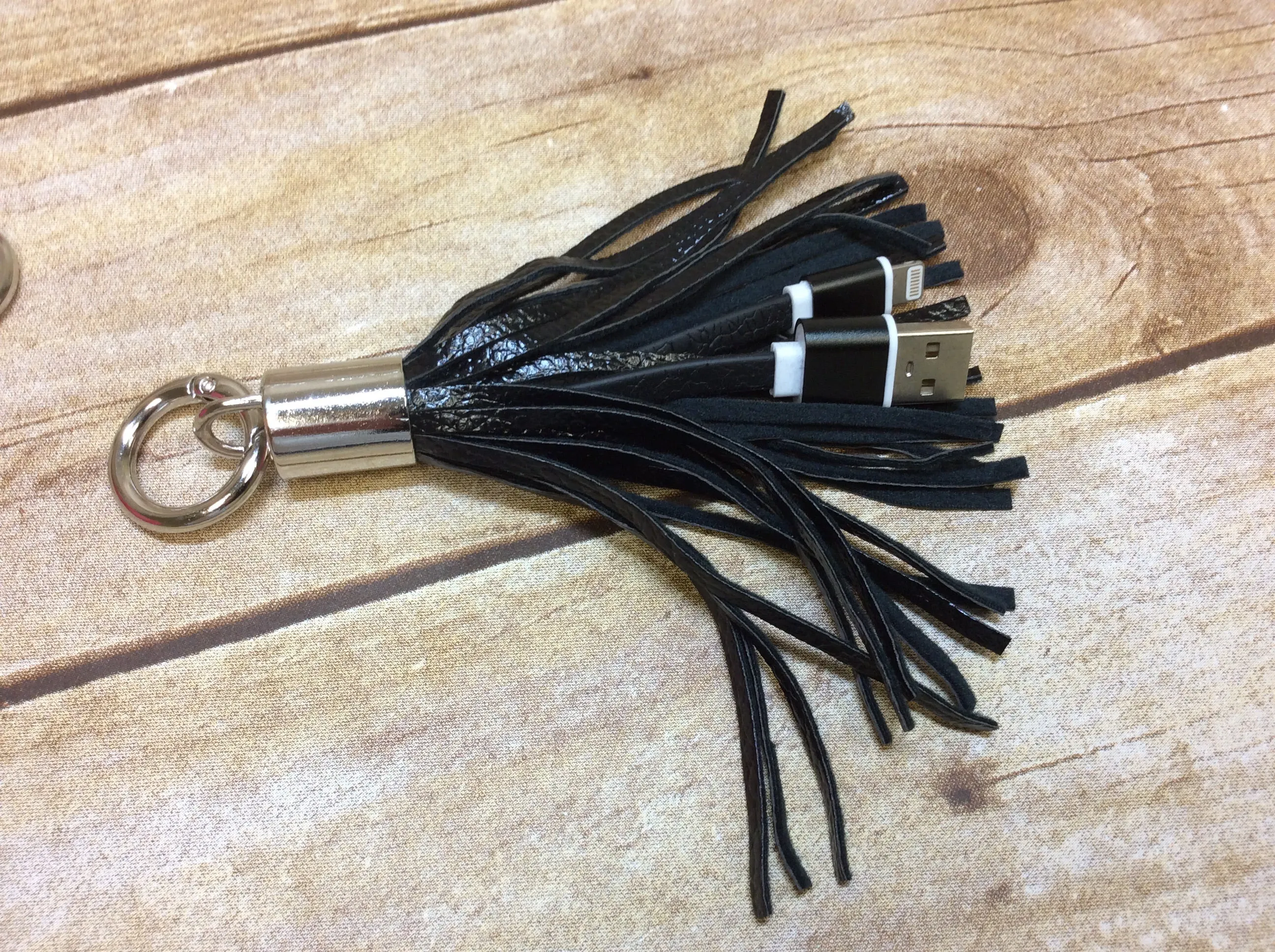 Tassel Charger Key Chain